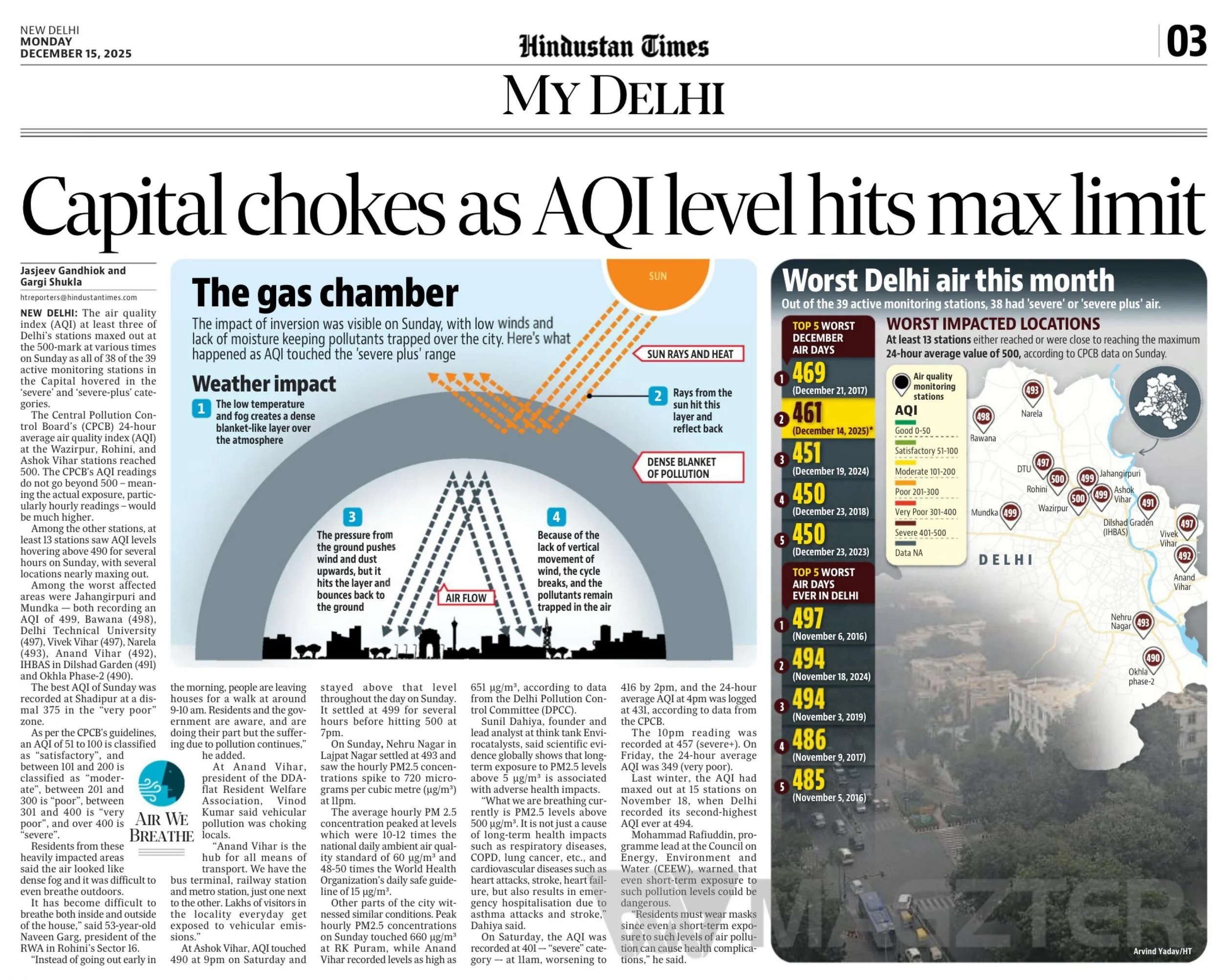 Capital chokes as AQI levels hit max limit