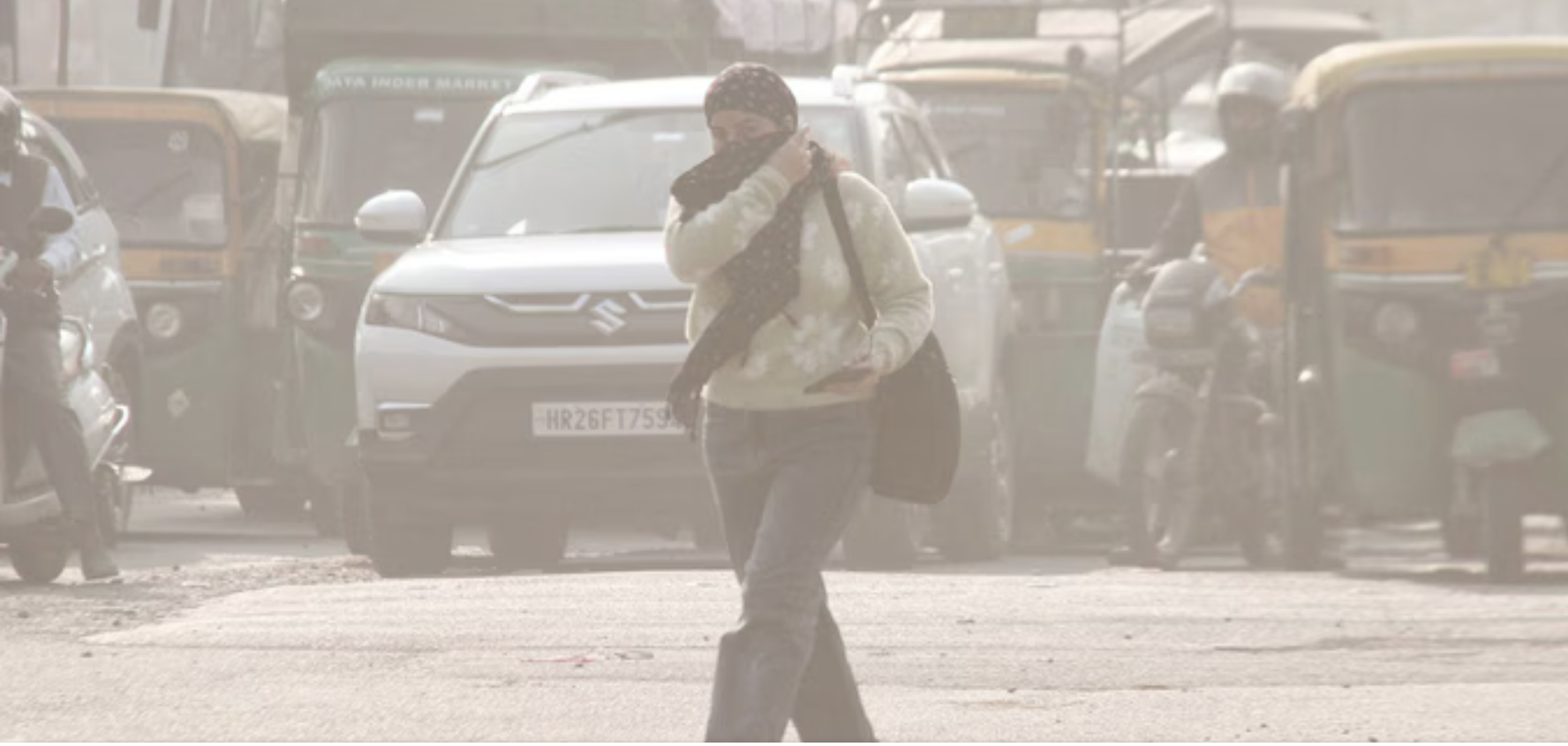 Delhi logs highest January through May CO average since 2022