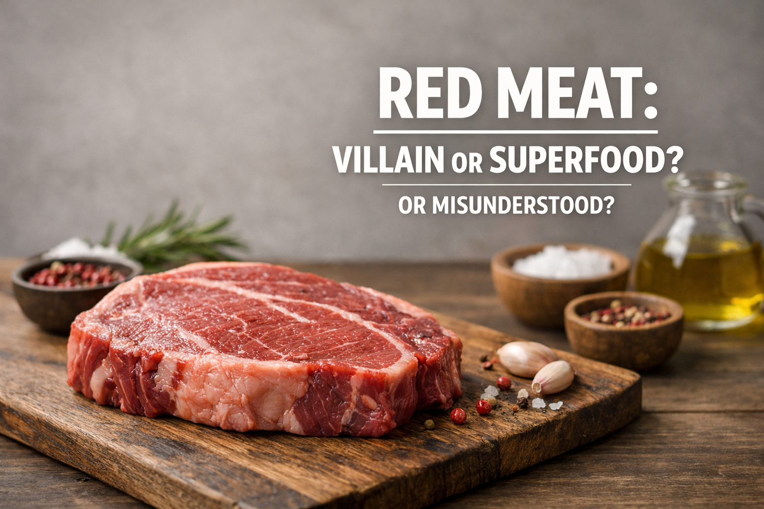 Red meat: villain, superfood… or just misunderstood?