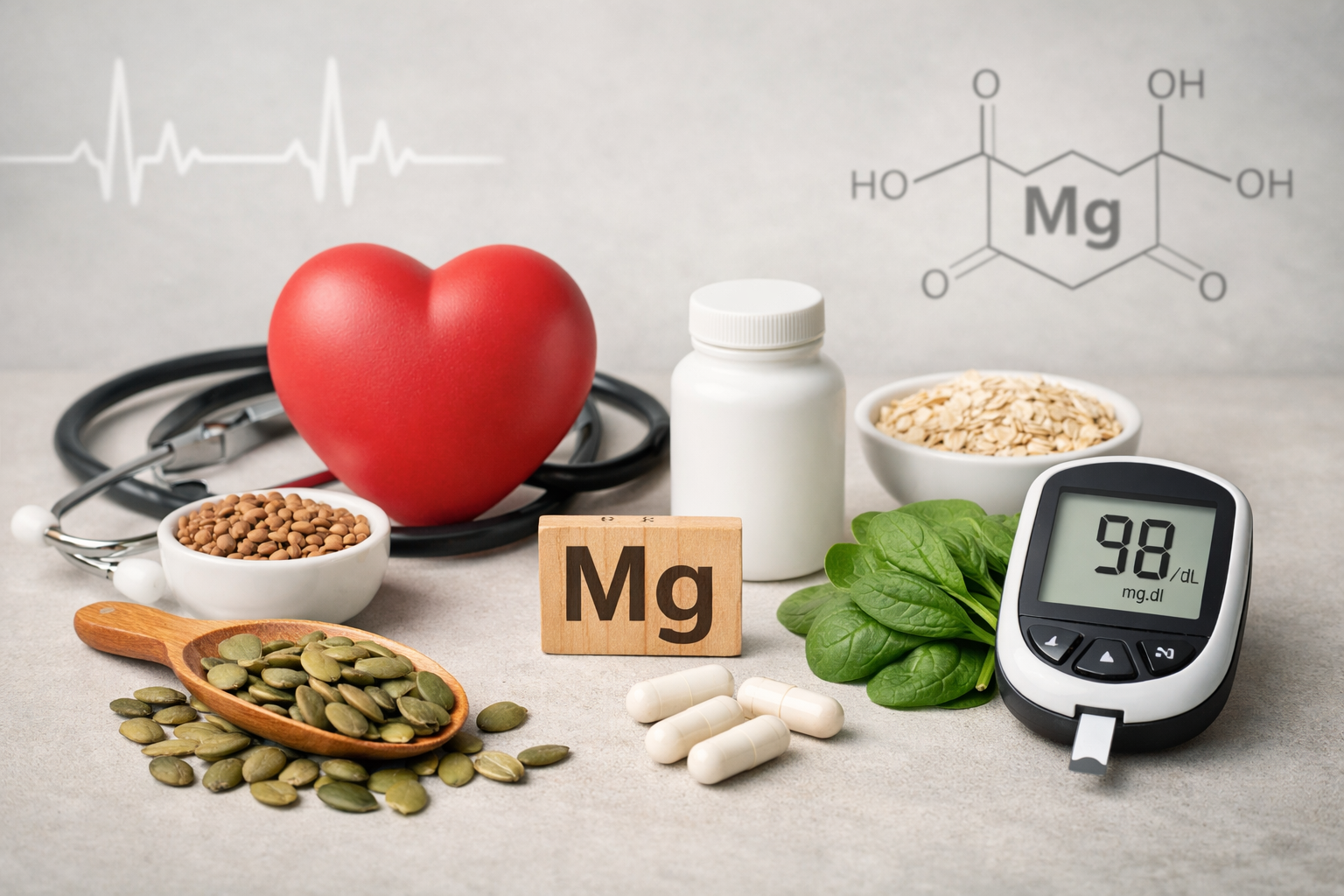 Magnesium: The Mineral That Supports Your Heart, Blood Sugar, and Overall Health