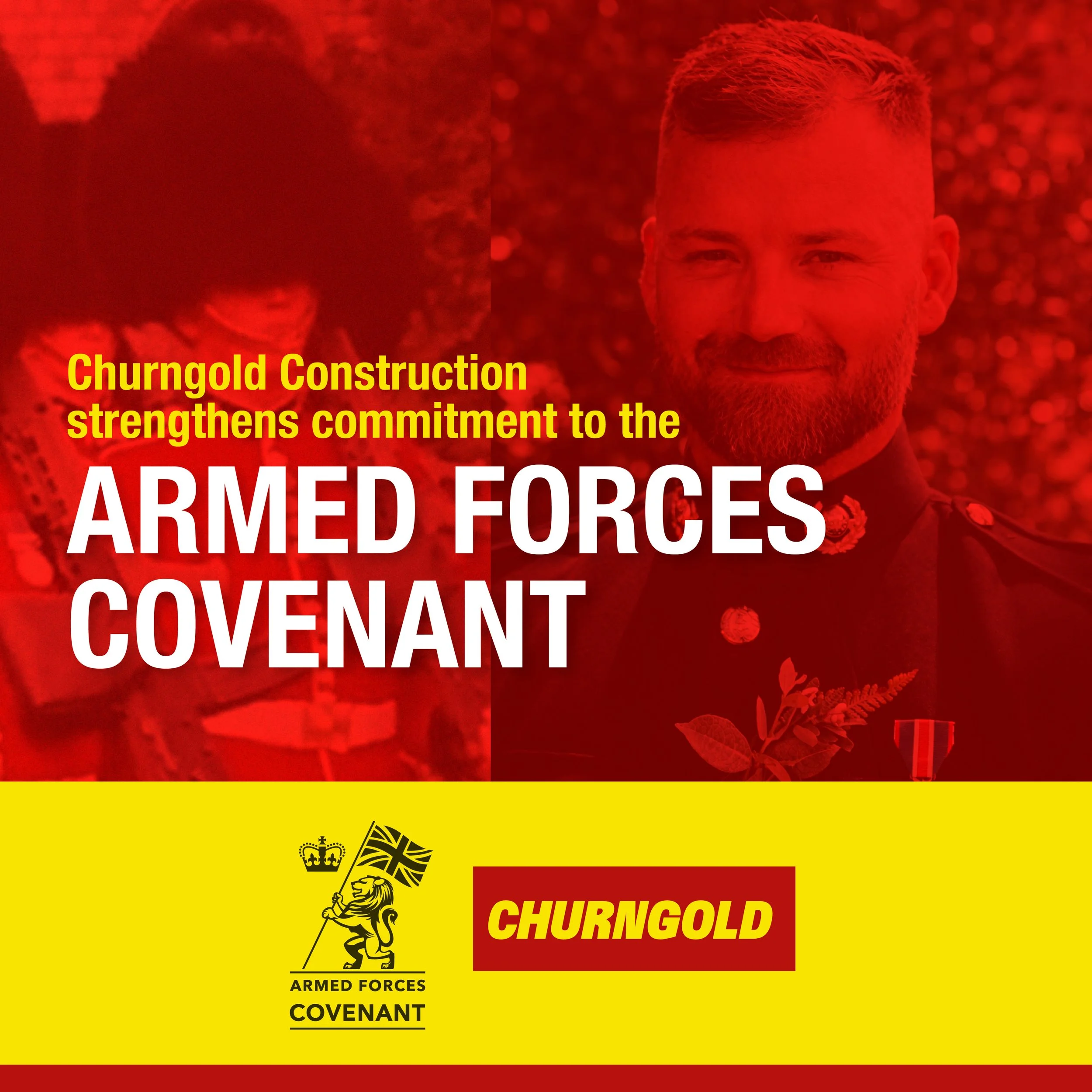 Churngold Construction strengthens commitment to the Armed Forces Covenant