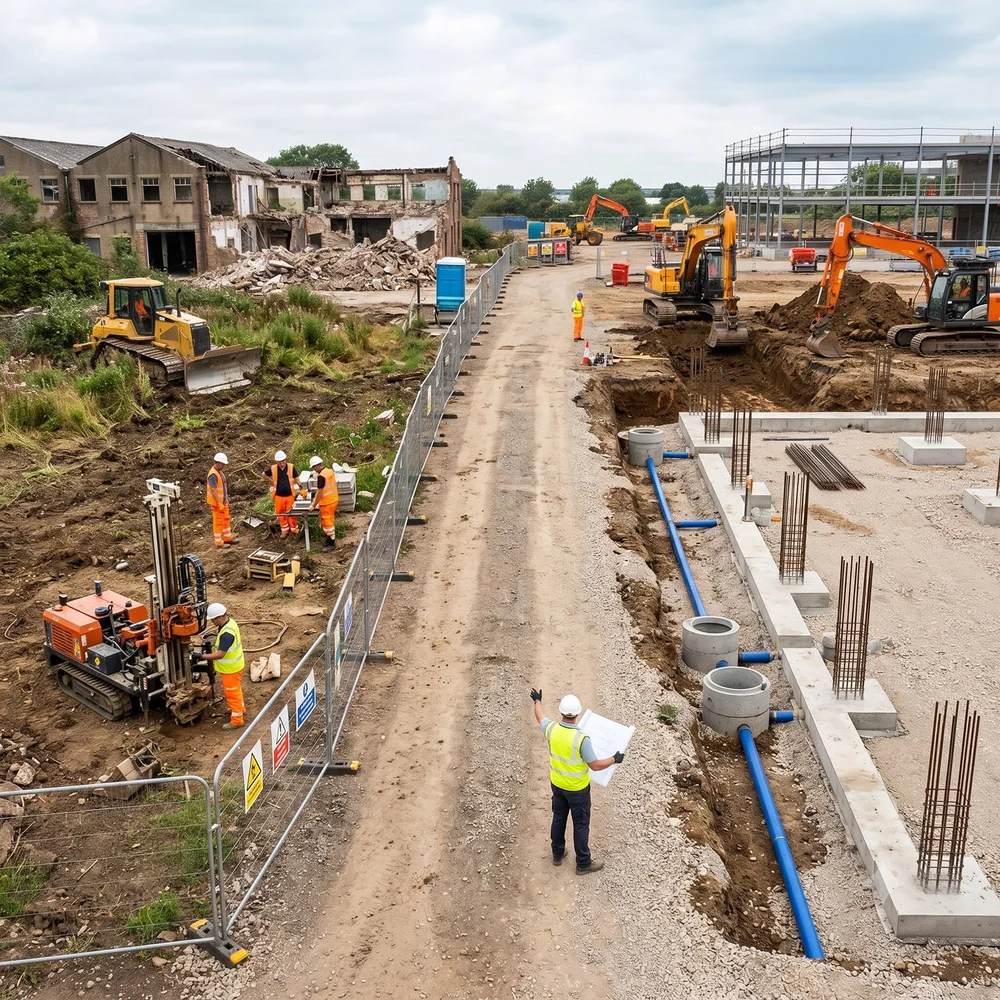 Enabling Works vs Groundworks: What’s the Difference? | Churngold ...