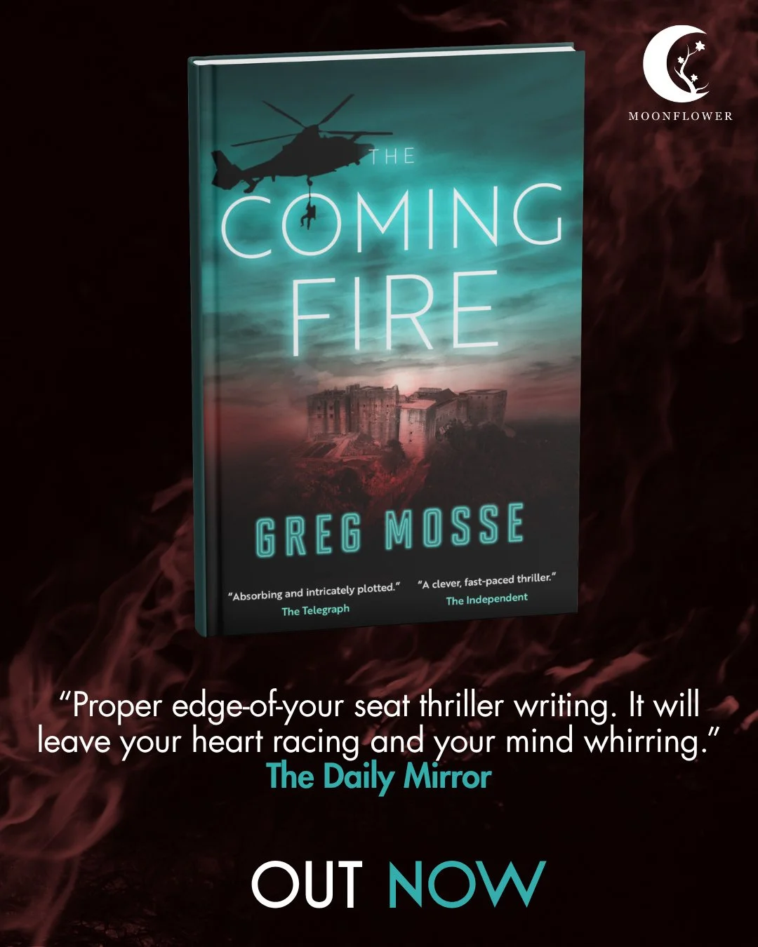 Congratulations @GregMosse whose twisty thriller, The Coming Fire, earned a fantastic 9/10 rating in today's Daily Mirror! You don't want to miss this one. Link in bio or copy and paste: https://amzn.eu/d/47FkqYx