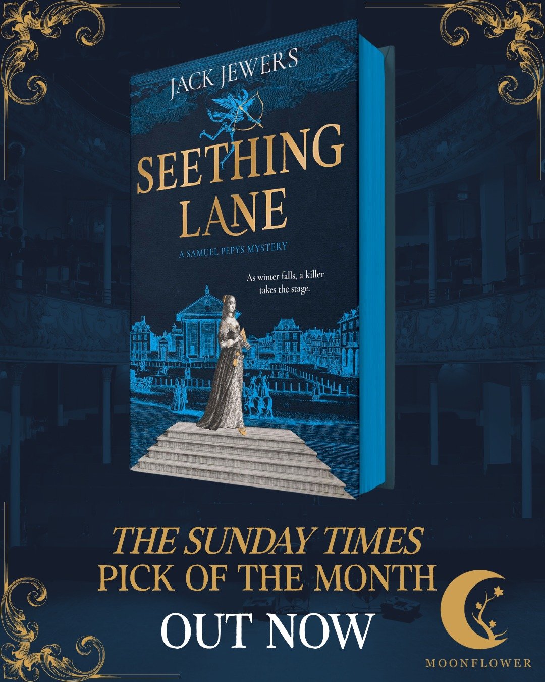 &ldquo;One of the very best novels which brings the past to life... A lively tale of adventure and intrigue, rich in period detail.&rdquo; Congratulations to @jackjewers &ndash; Seething Lane is pick of the month in @sundaytimes! Buy it now via the l