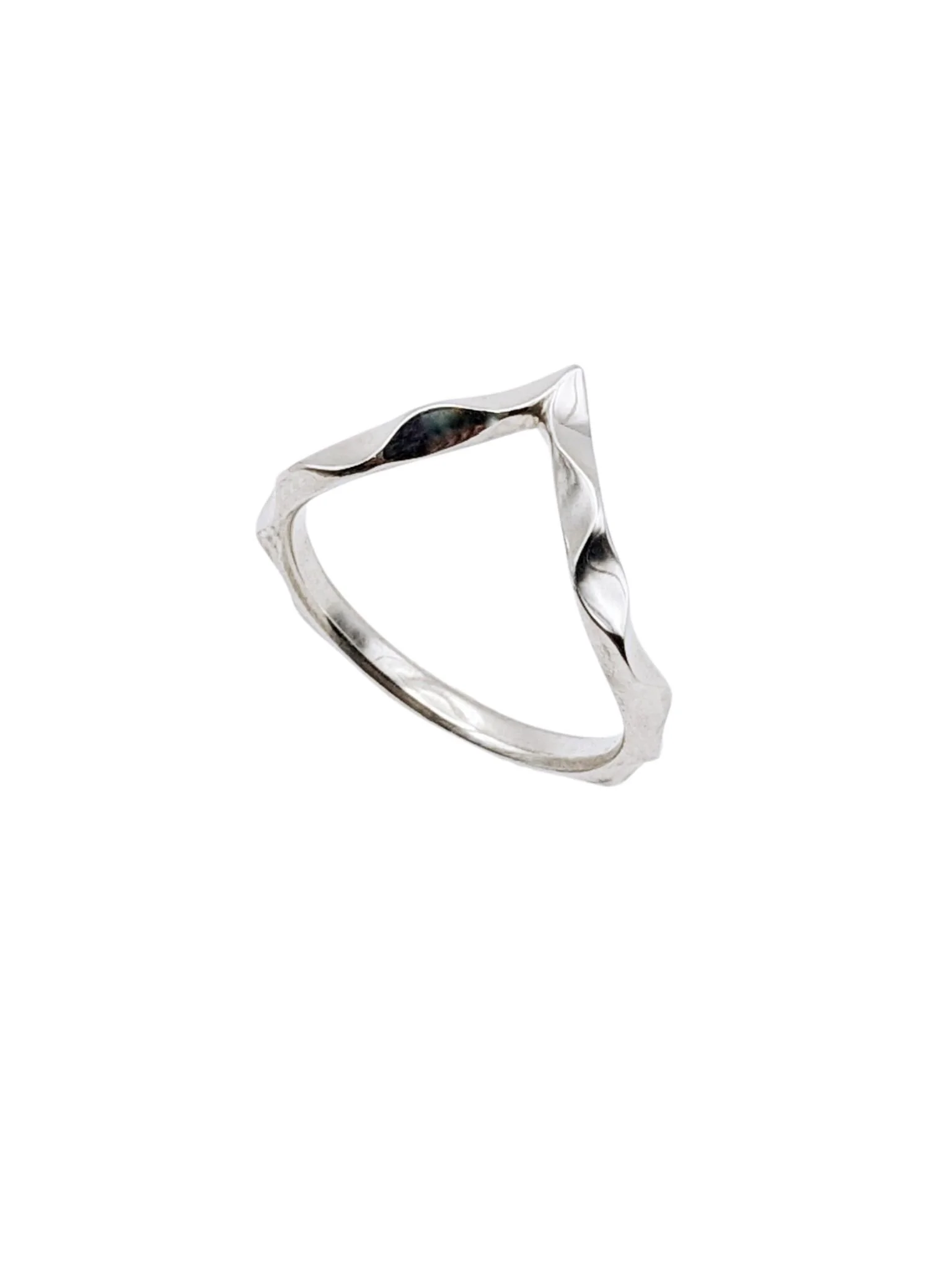 Tulca Large Wishbone Ring