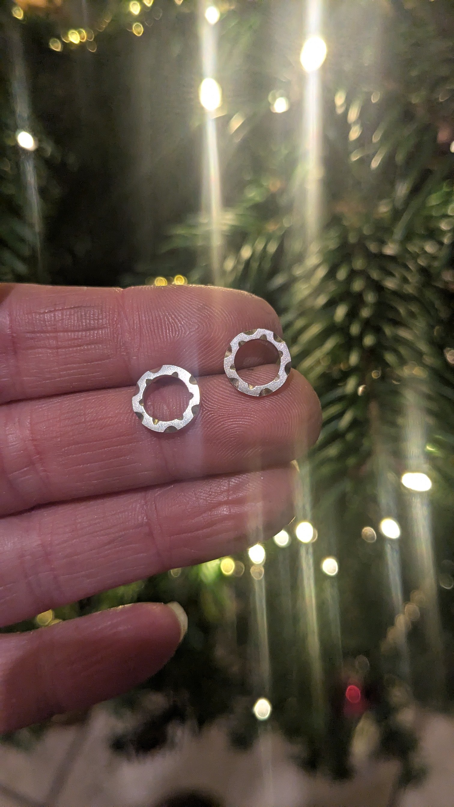 Mini Astral Round Studs