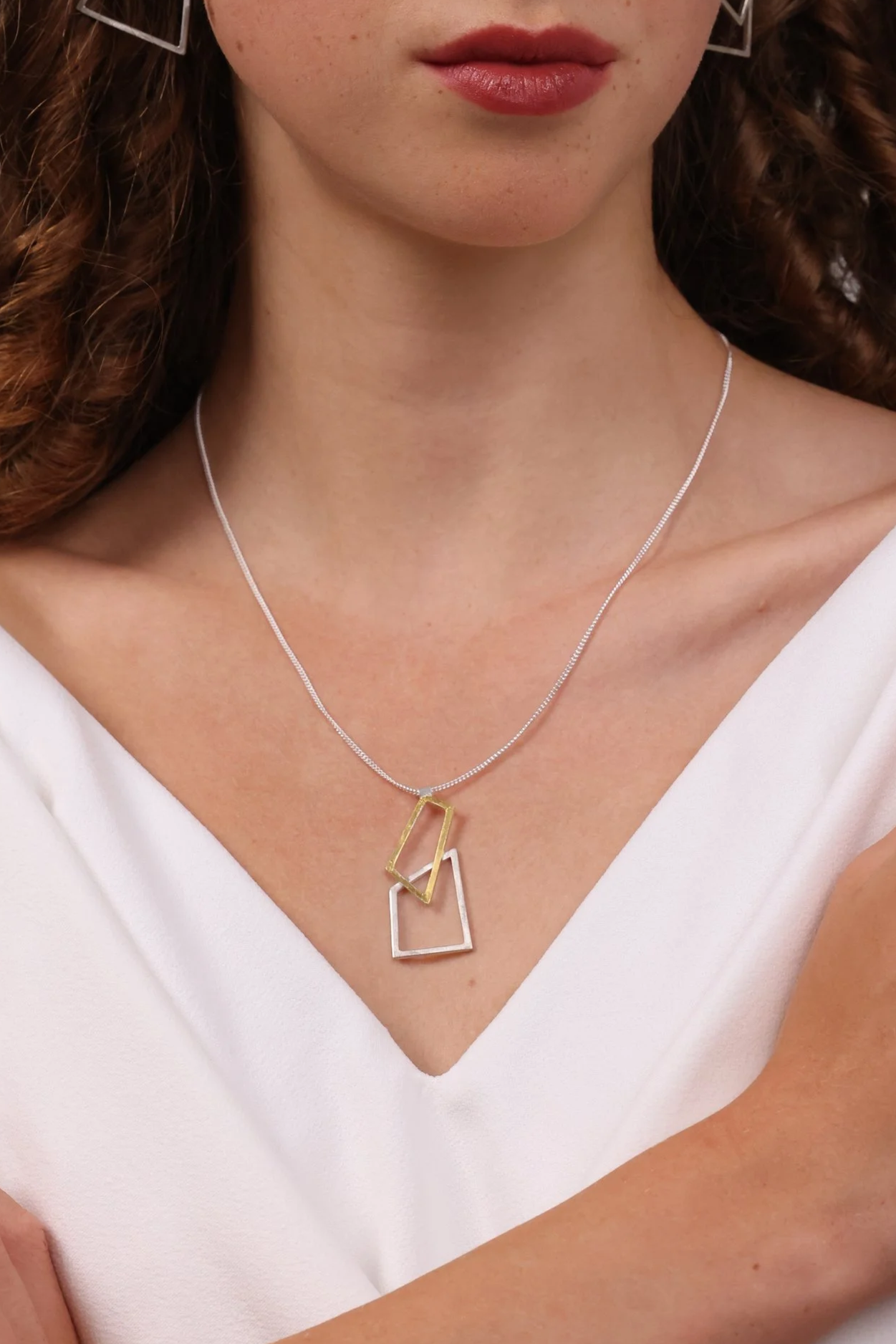 geometric pendant