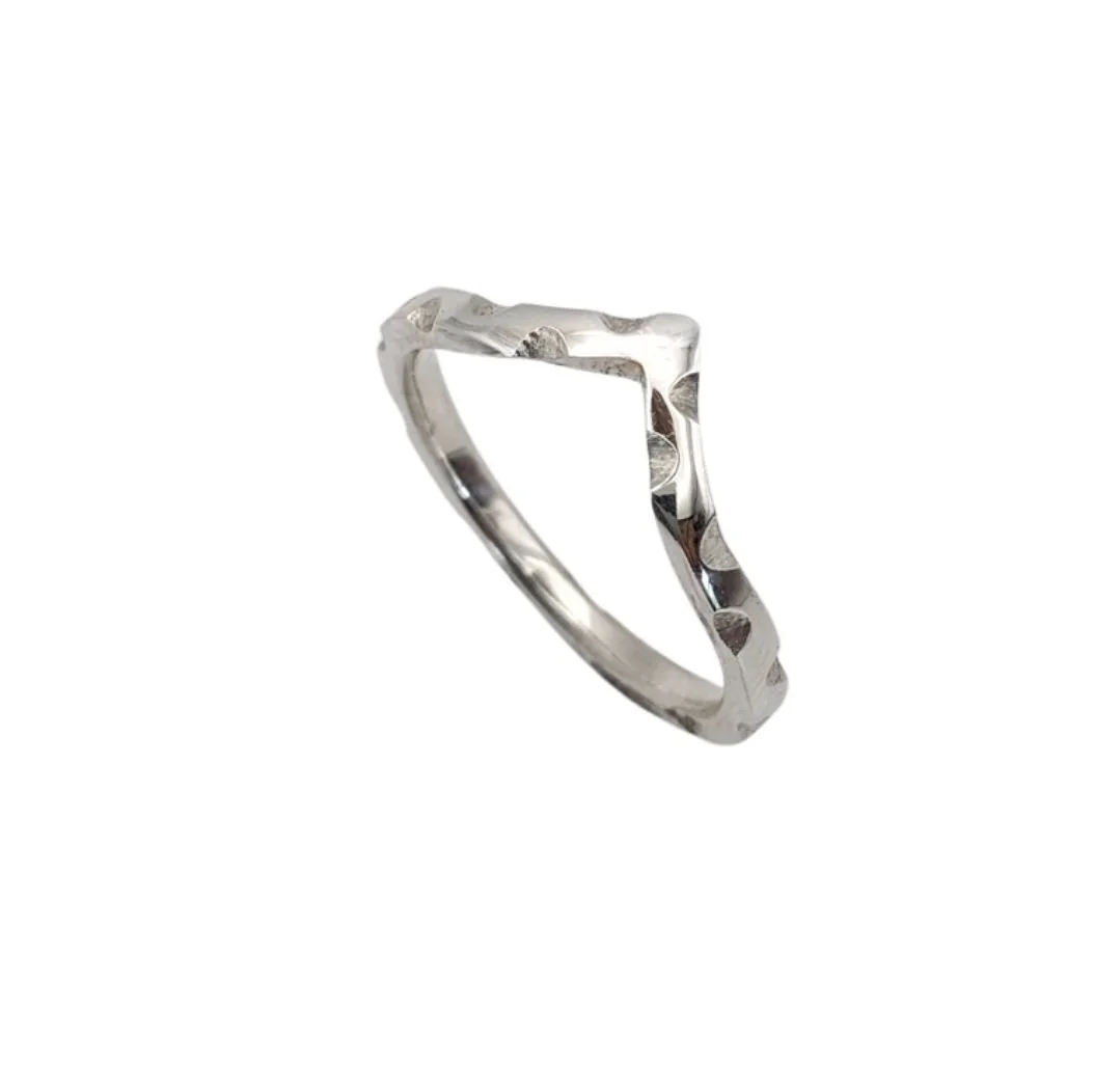 Astral Small Wishbone Ring