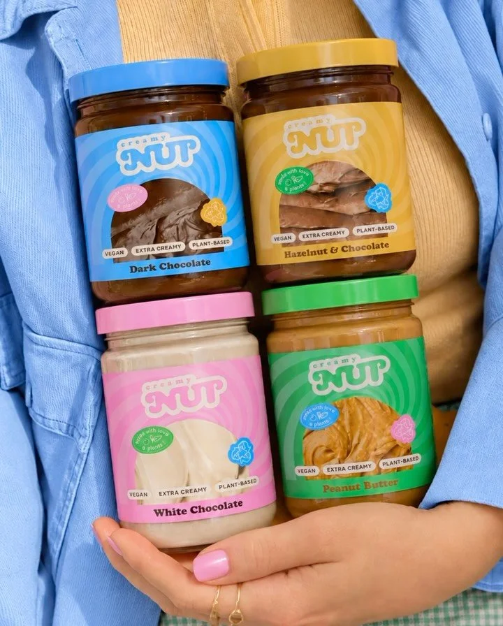 Creamy Nut est une marque de p&acirc;te &agrave; tartiner 100 % v&eacute;g&eacute;tale imagin&eacute;e pour r&eacute;concilier gourmandise et simplicit&eacute;. 🍞🥜

&laquo; Son objectif : proposer une p&acirc;te &agrave; tartiner ultra-cr&eacute;me