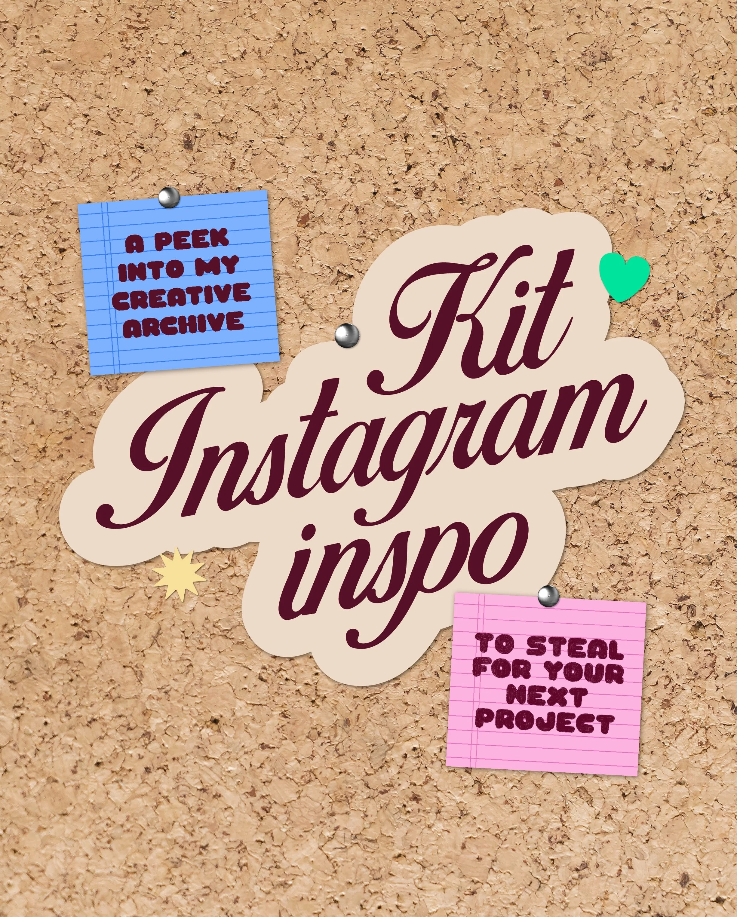 Insta kit inspi ! ⭐️

Tu es &agrave; la recherche d&rsquo;une identit&eacute; visuelle moderne et color&eacute;e ? Viens jeter un coup d&rsquo;&oelig;il &agrave; mes r&eacute;alisations et parlons de ton prochain projet ! 😊

Direction Artistique I B