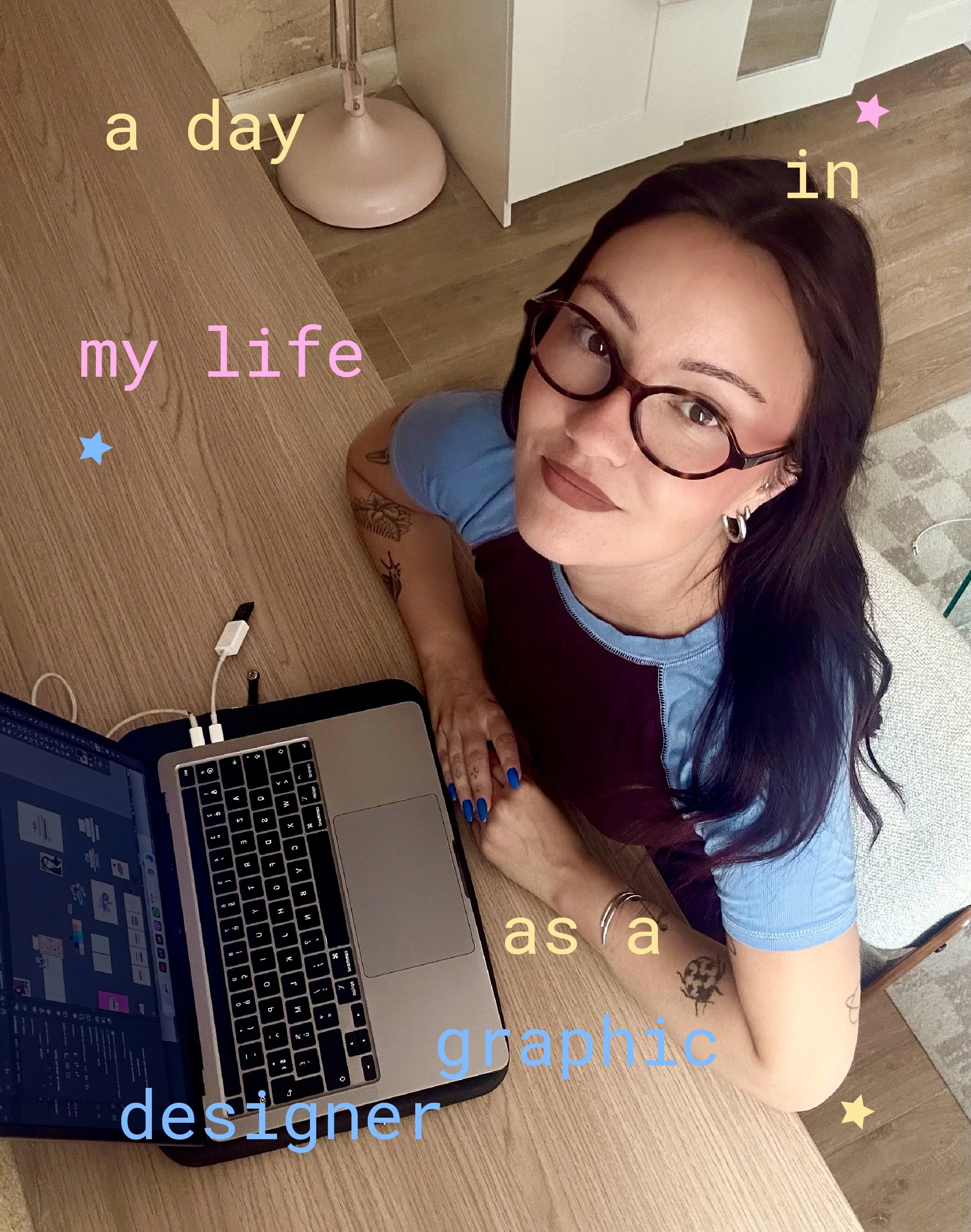 ⭐️ mini day in my life ⭐

Tu es &agrave; la recherche d&rsquo;une identit&eacute; visuelle moderne et color&eacute;e ? Viens jeter un coup d&rsquo;&oelig;il &agrave; mes r&eacute;alisations et parlons de ton prochain projet ! 😊

Direction Artistique