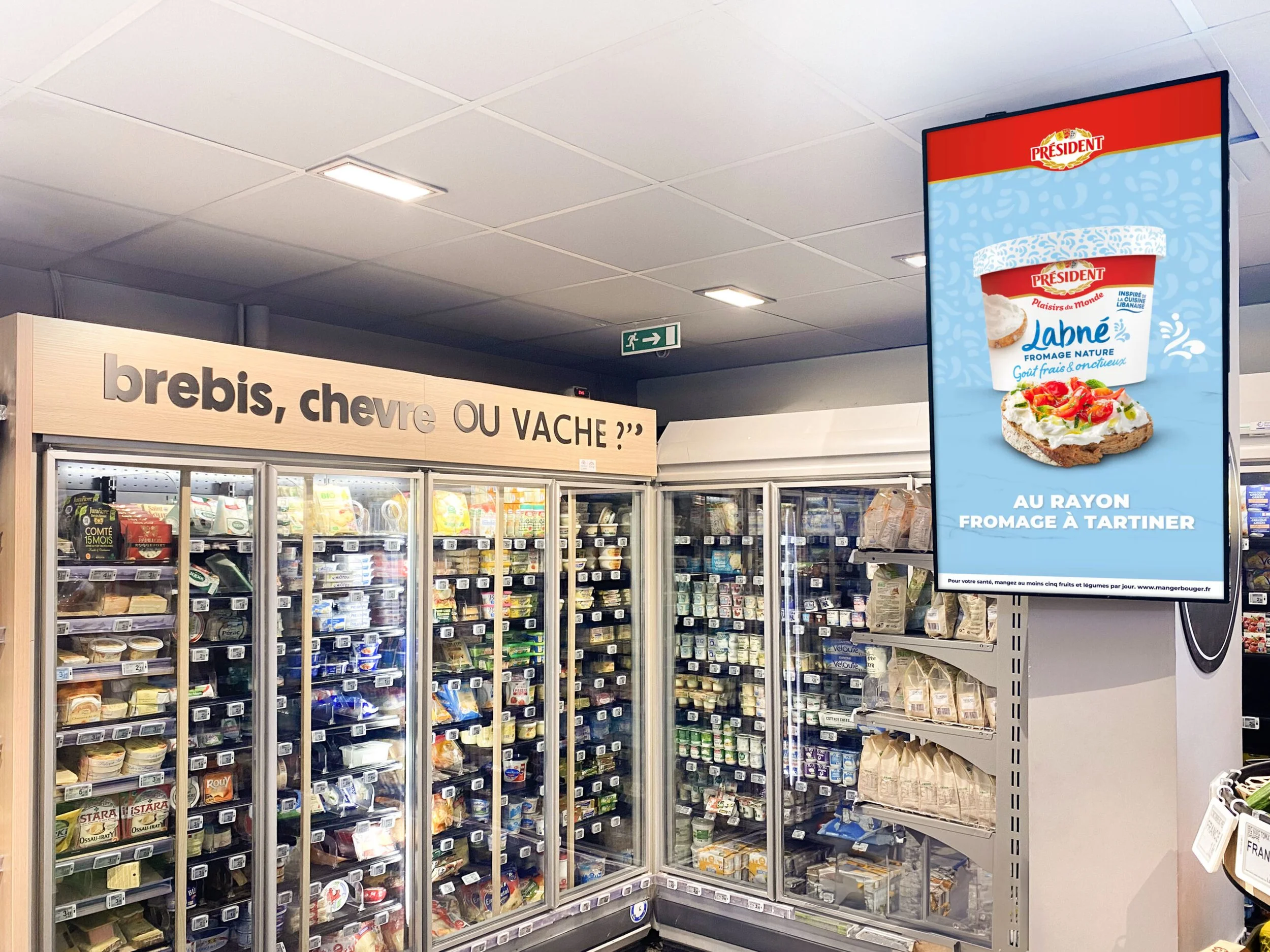 Écrans digitaux retail