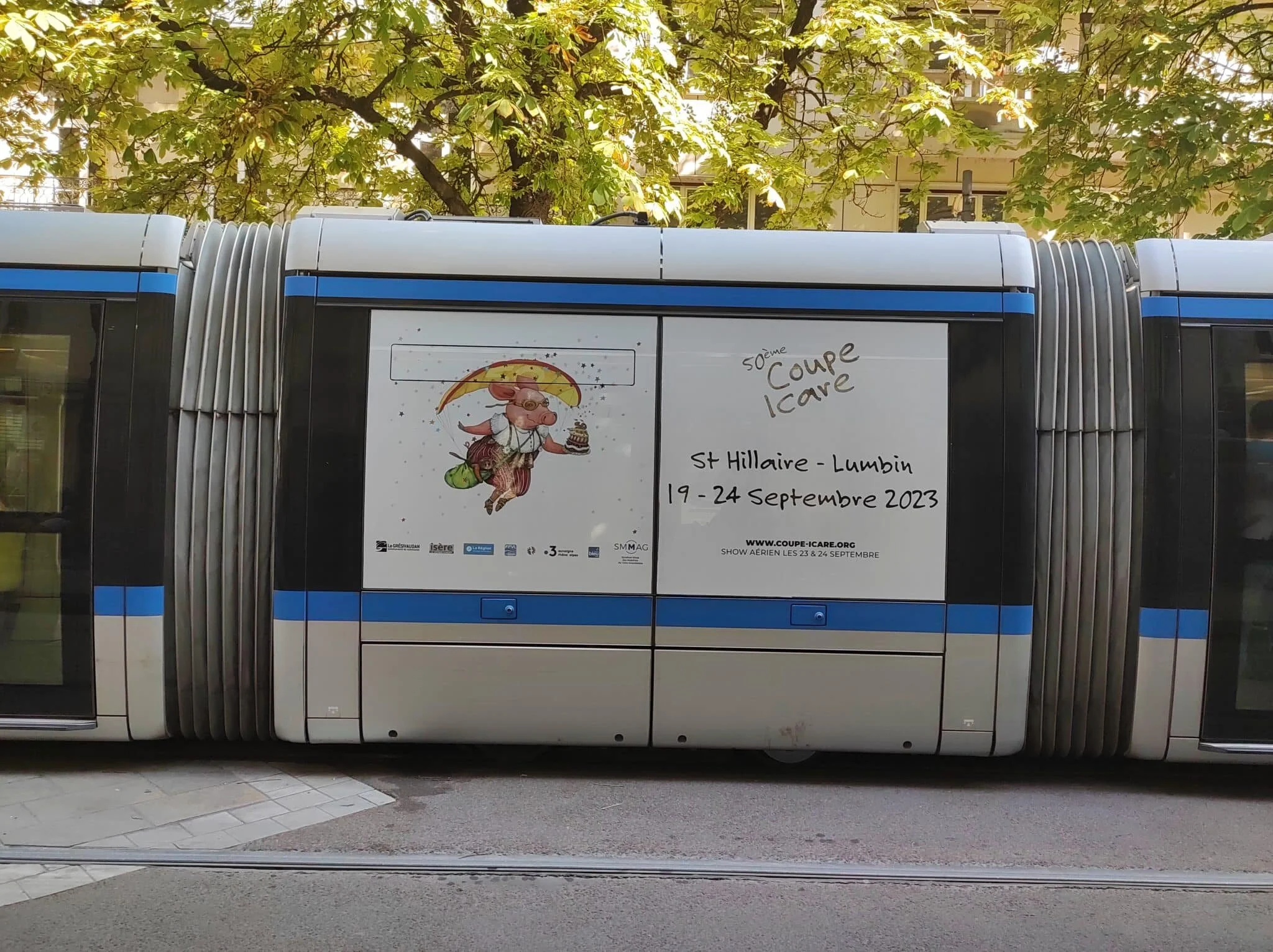 Affichage Tramway Grenoble