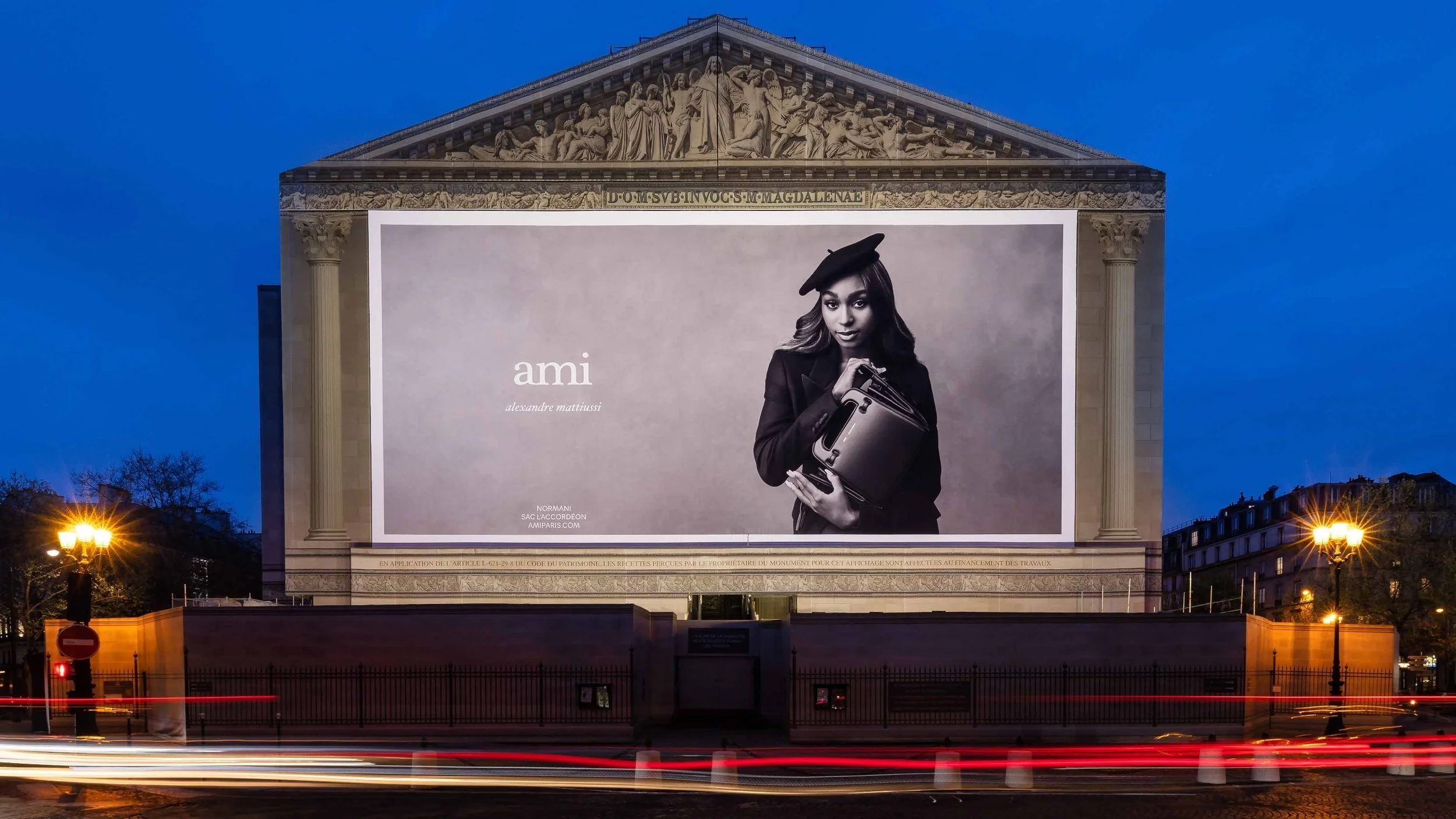 publicité façade