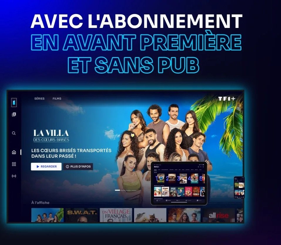 Publicité sur TF1+