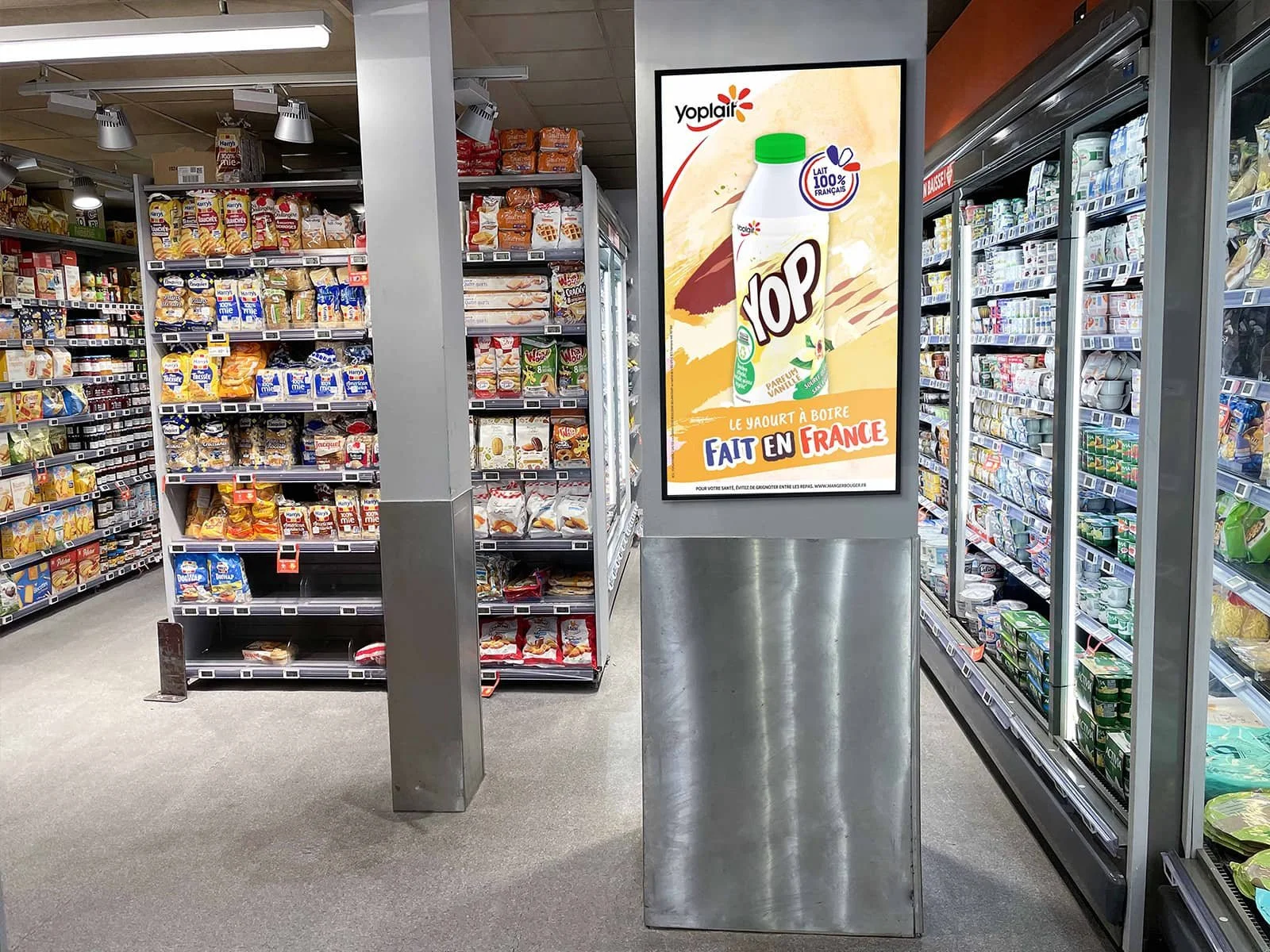 Écrans en magasin