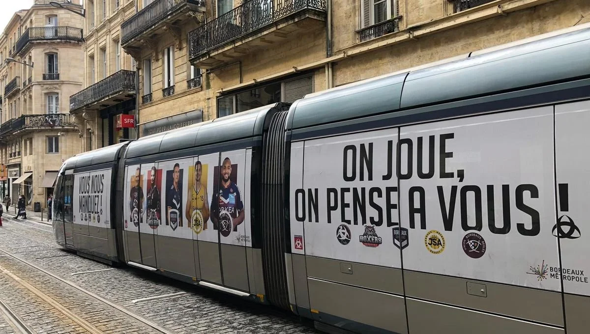 Affichage Tramway Bordeaux