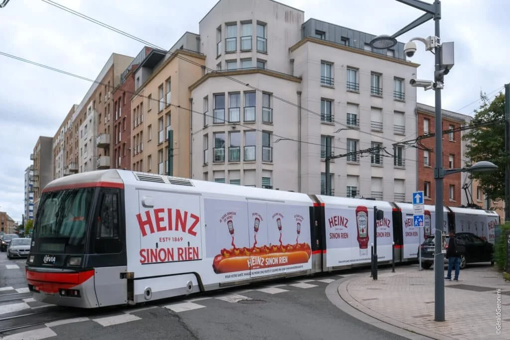 Affichage Tramway Lille