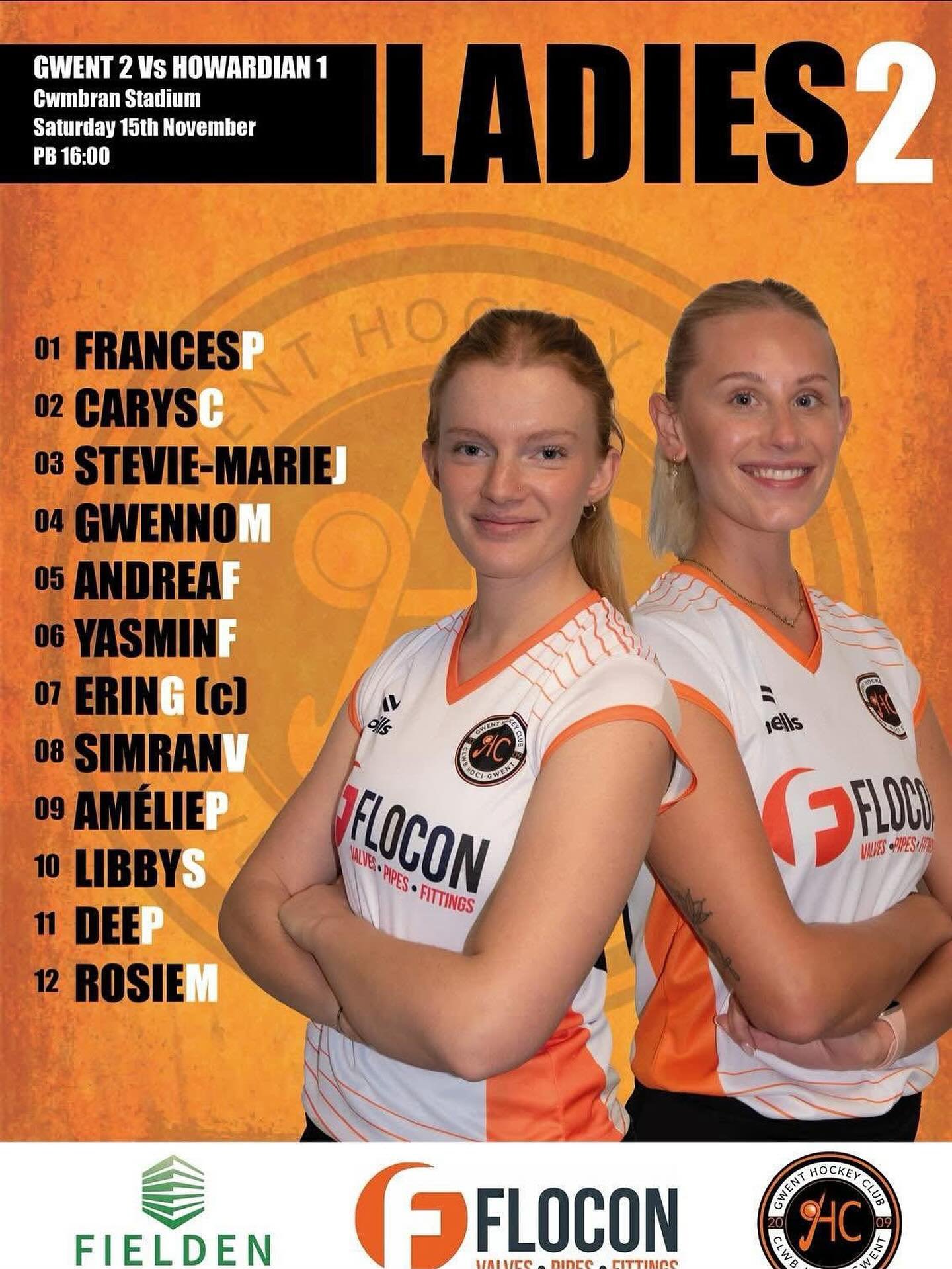 Thank you to Gwent Hockey Club for proudly showcasing Fielden Construction Group. We&rsquo;re delighted to support the team and the amazing work you do on and off the pitch. Best of luck in your upcoming match!