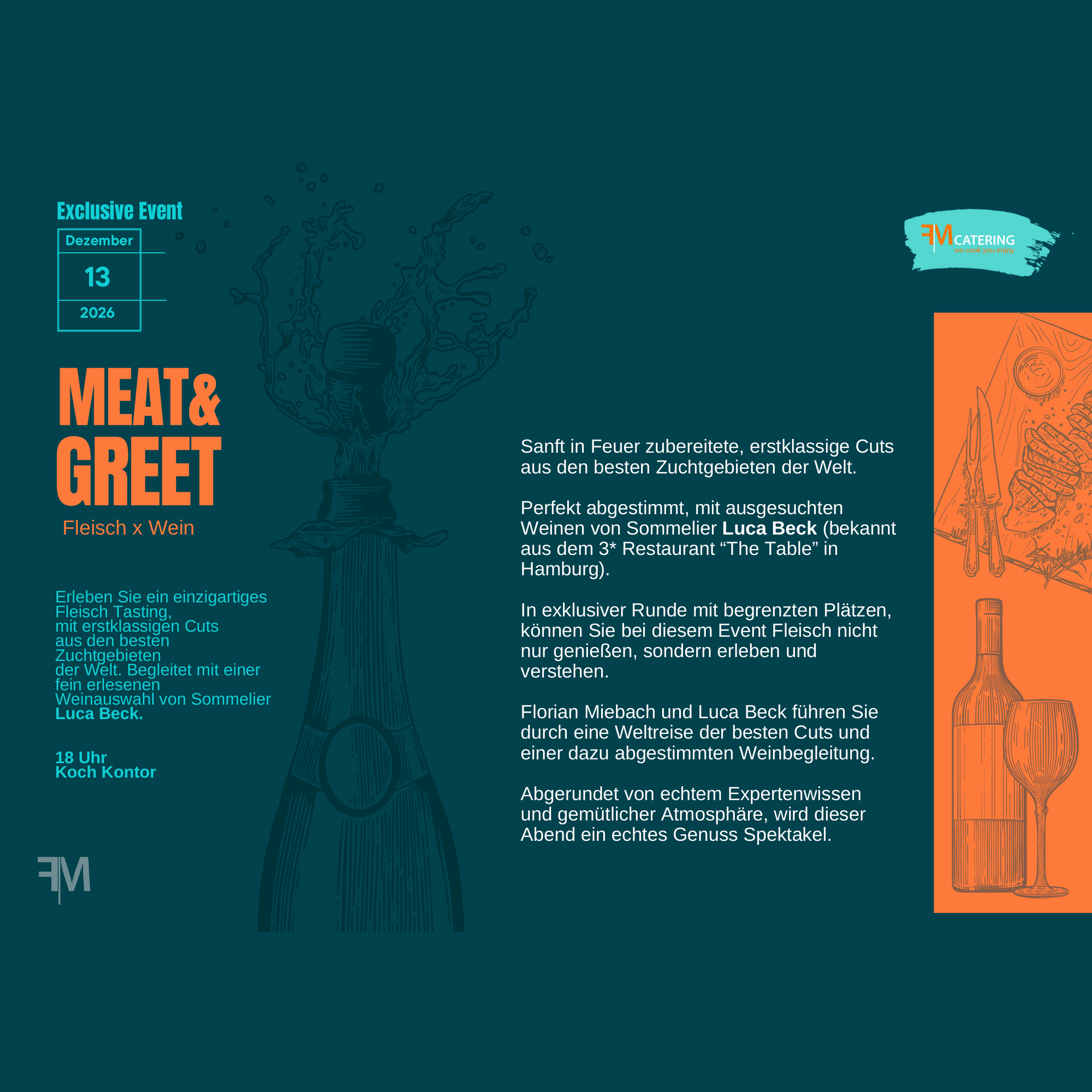 Meat & Greet - KochKontor Hamburg