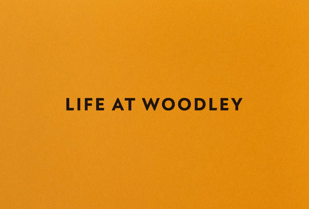 Life at Woodley logos, by Bolter Design