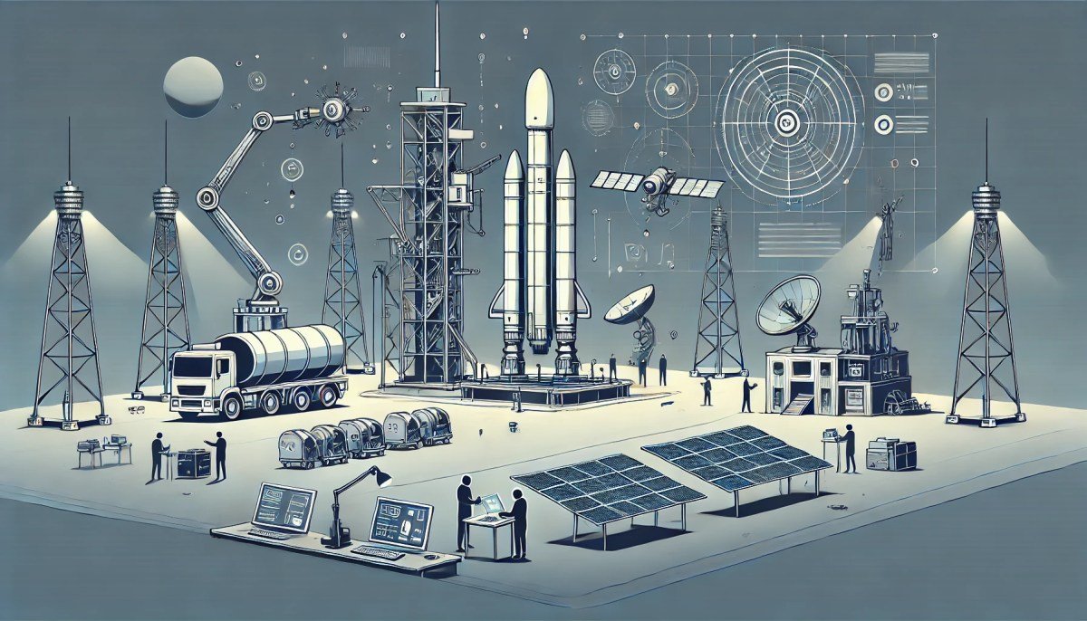 The Space Supply-Chain, Rebuilt