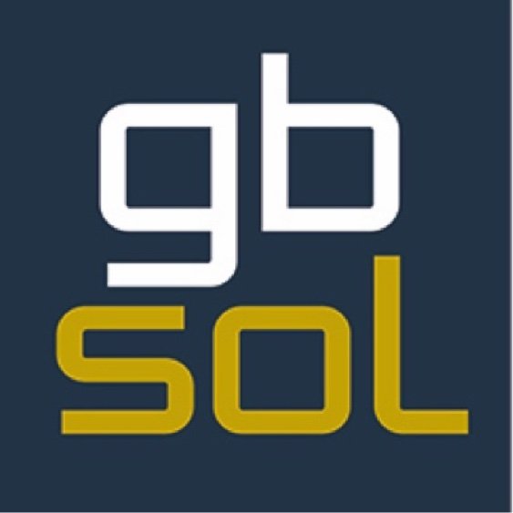 GB Sol logo – selected client of Acquis Media