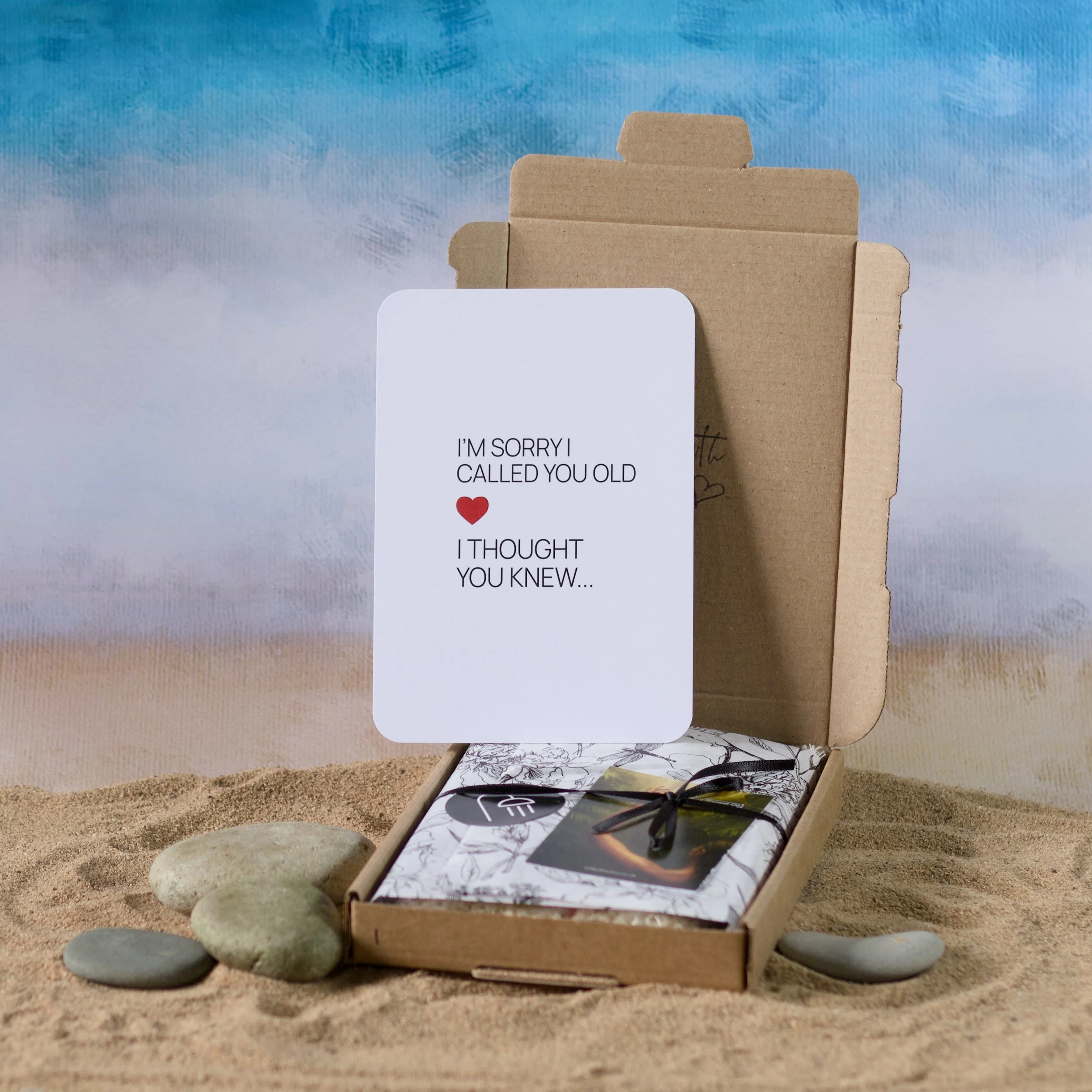 I'm sorry I called you Old... I thought you knew...