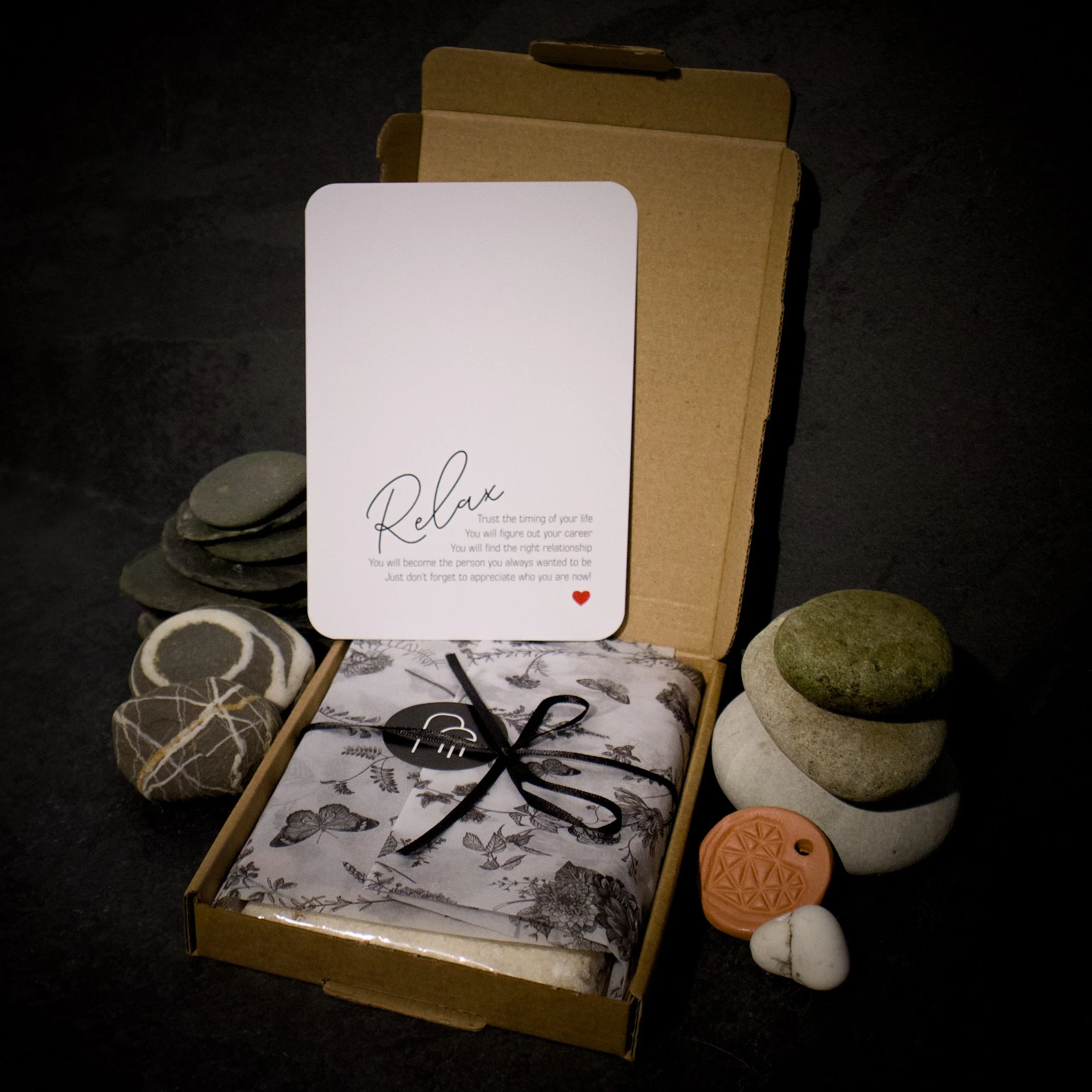 Relax. Trust the timing of your life. You will figure out your career. You will find the right relationship. You will become the person you always wanted to be. Just don't forget to appreciate who you