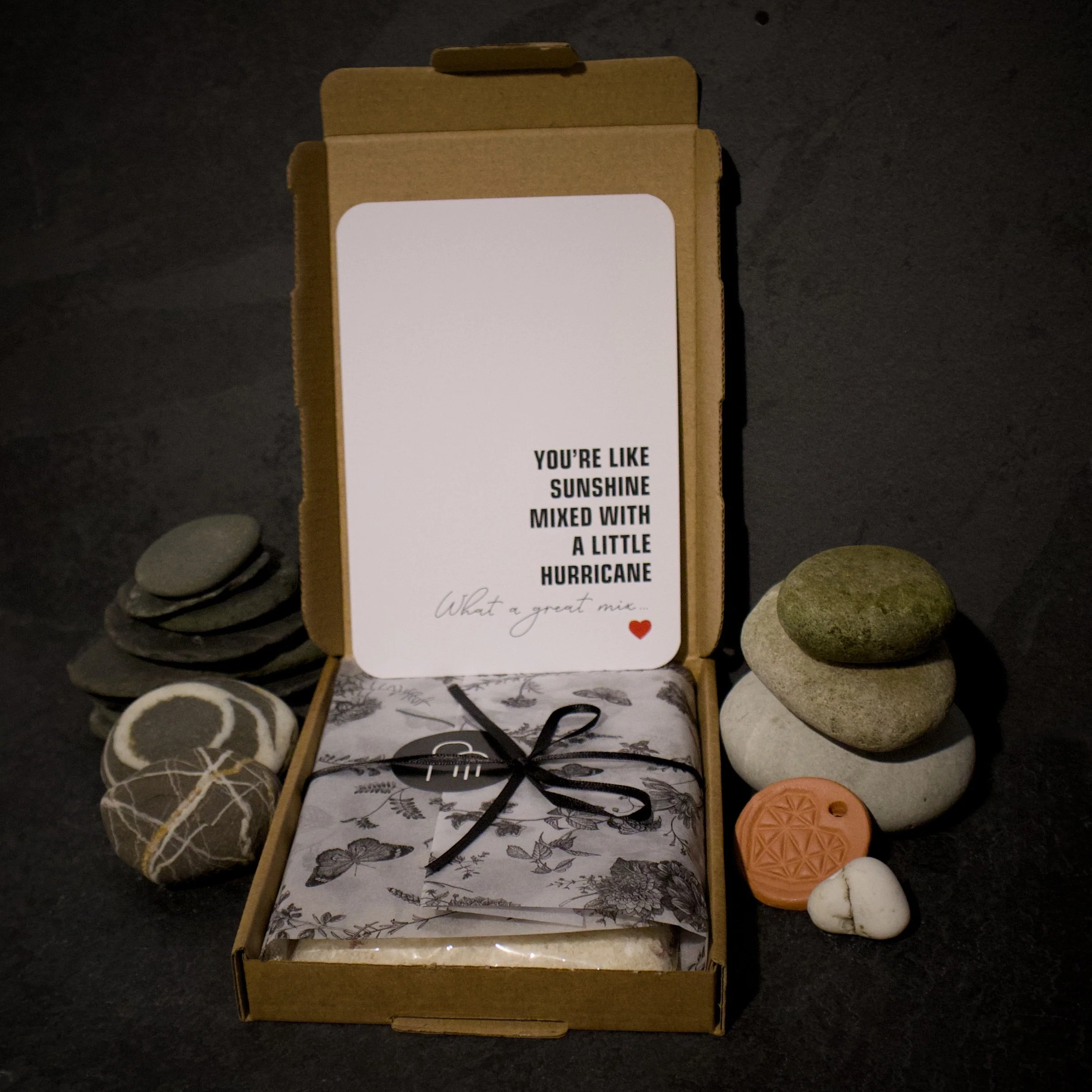 You're like Sunshine mixed with a little Hurricane... What a great mix...