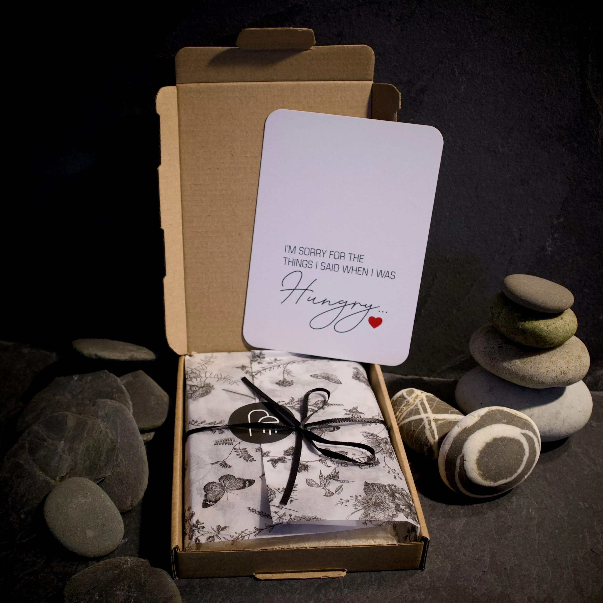 I'm sorry for the things I said when I was hungry...