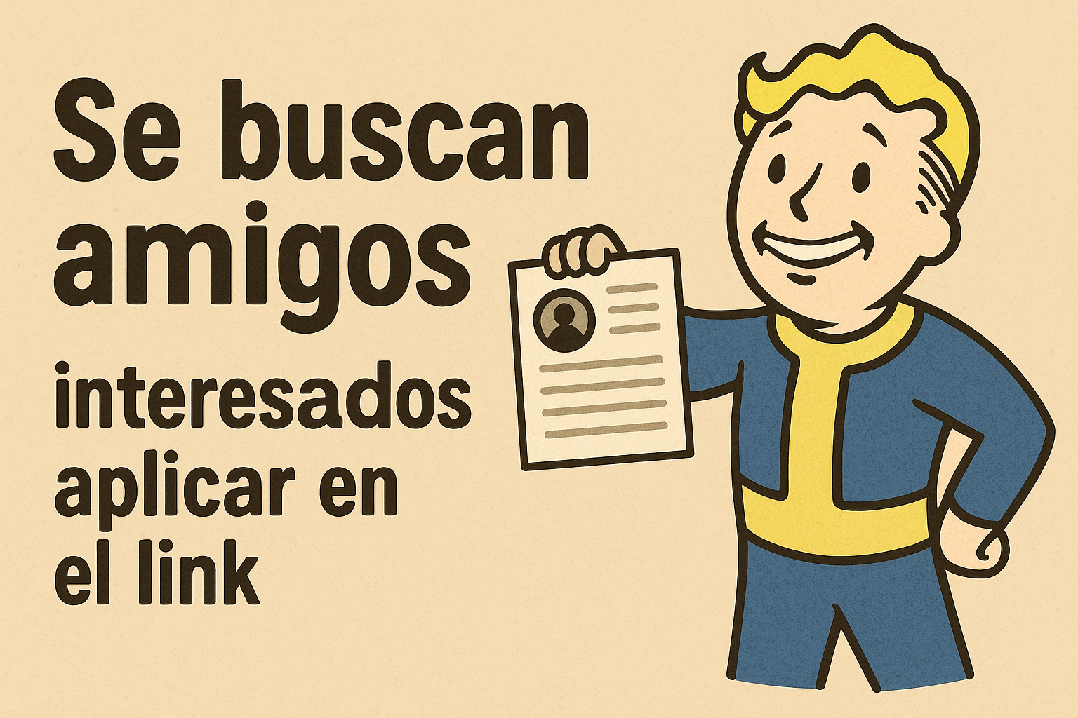 Se busca Amigo/a/i