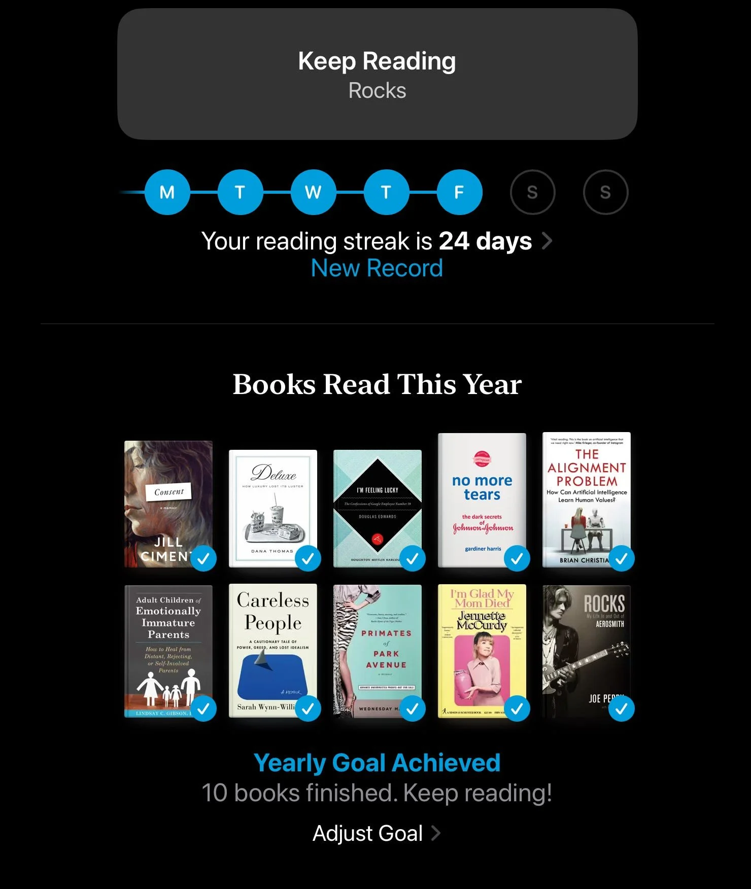 Libros que he leido este año