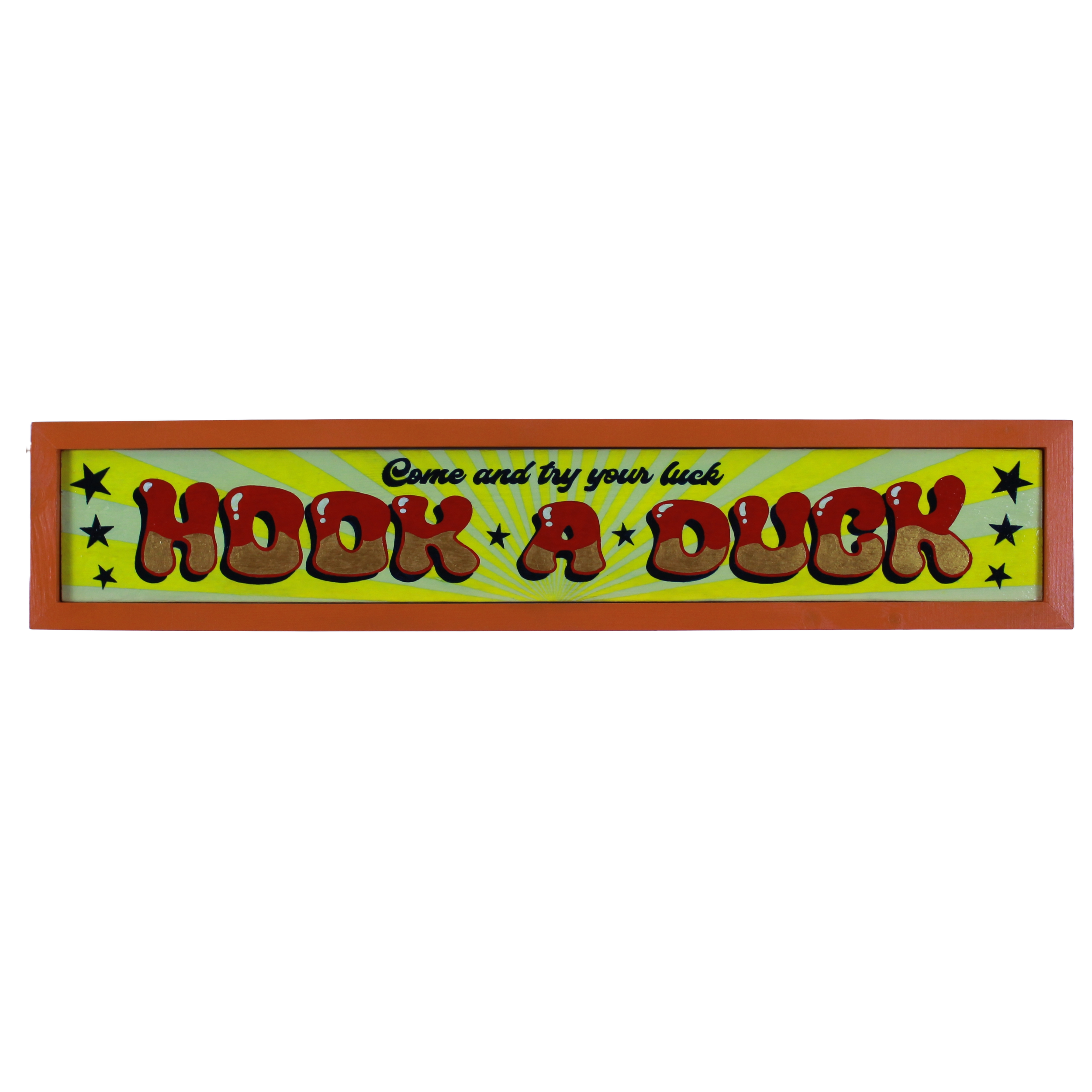 Hook-a-Duck Vintage Style Fairground Sign