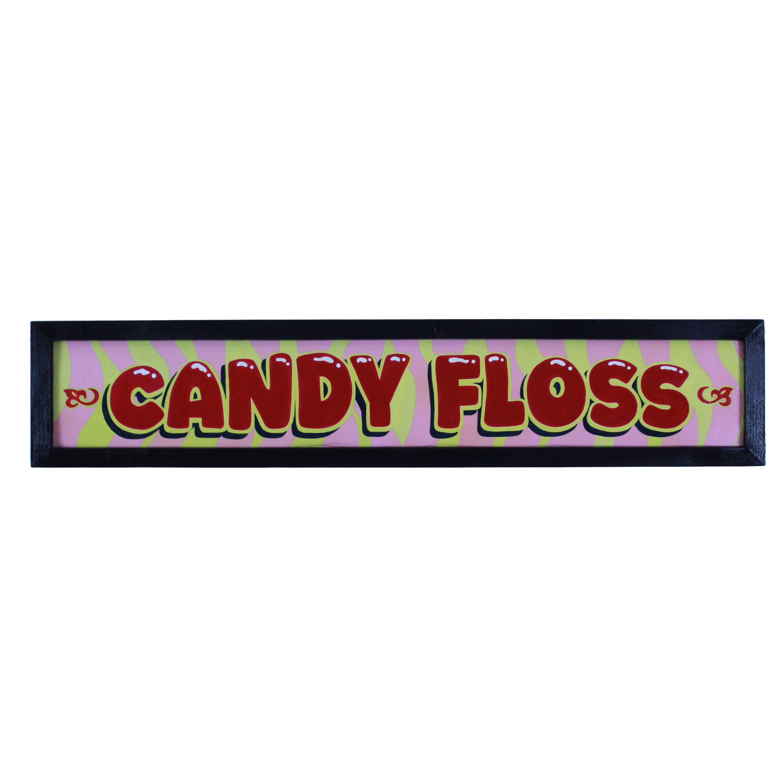 Candy Floss Vintage Style Fairground Sign