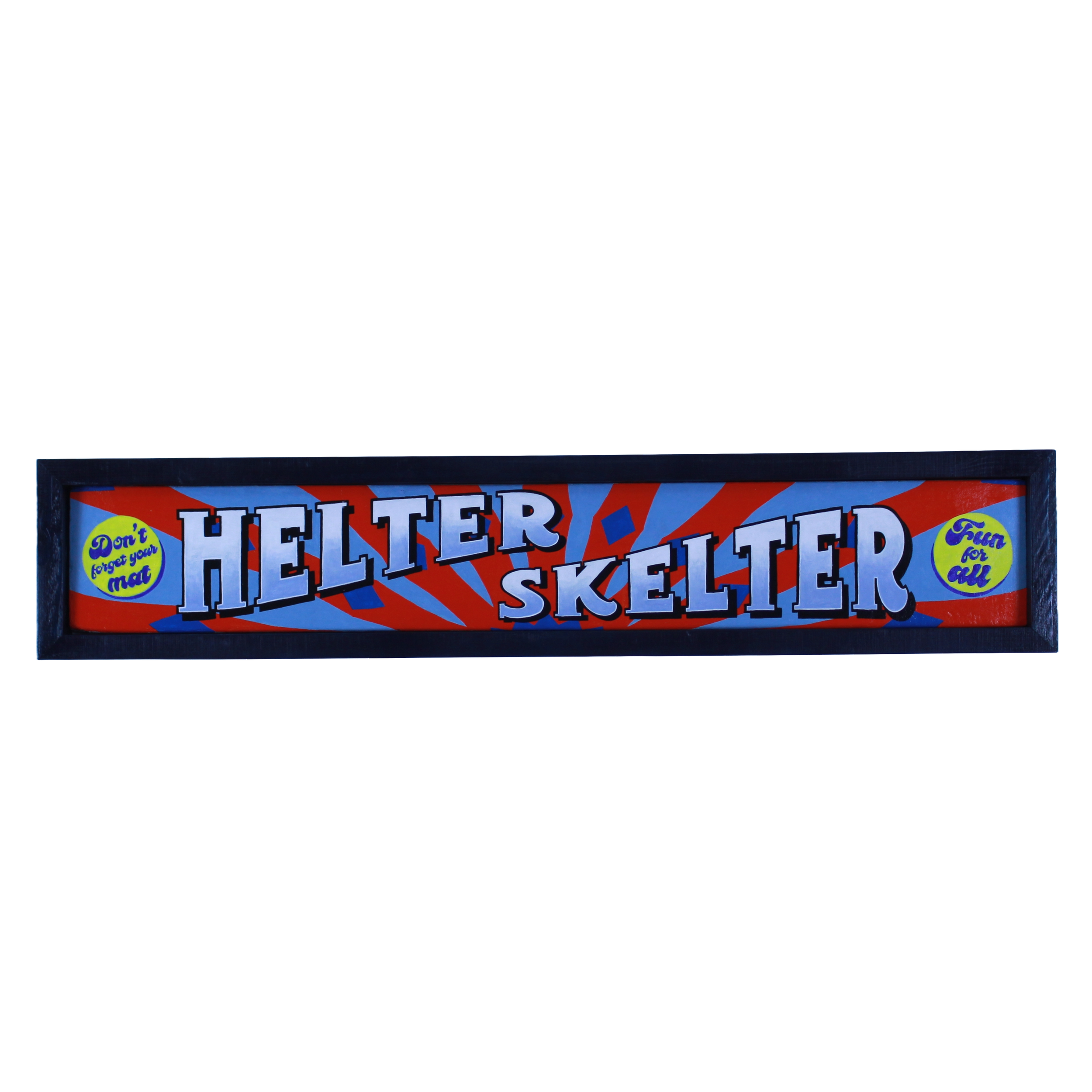 Helter Skelter Vintage Style Fairground Sign