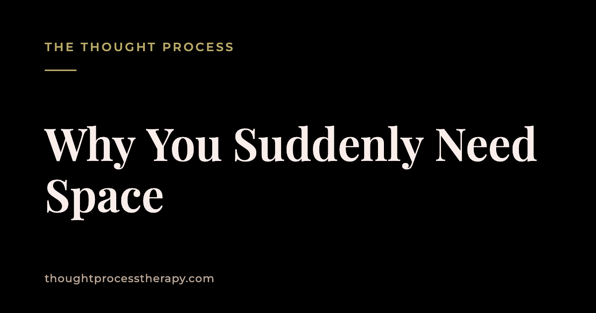 Why You Suddenly Need Space