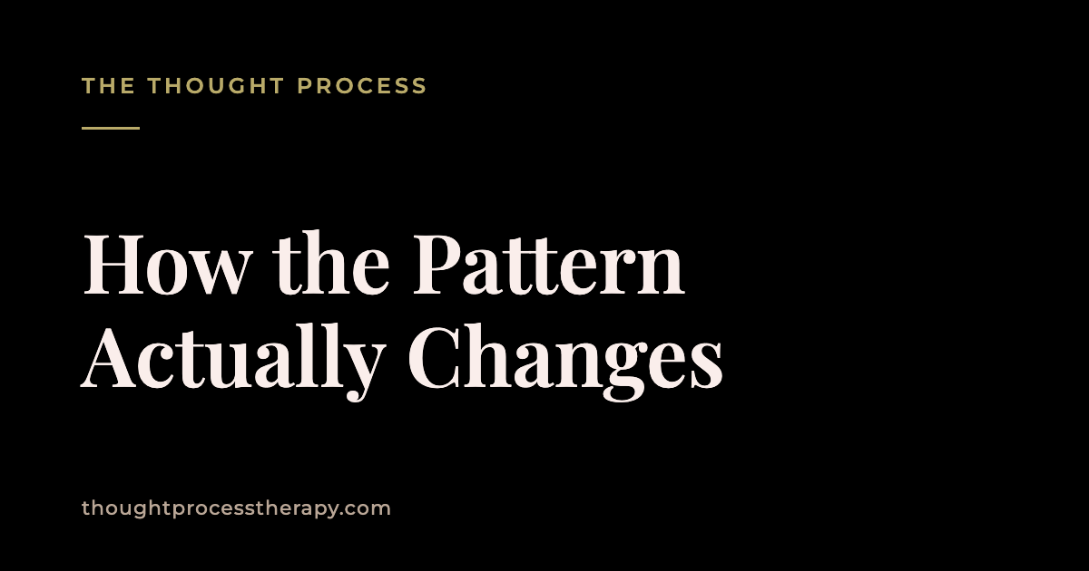 How the Pattern Actually Changes