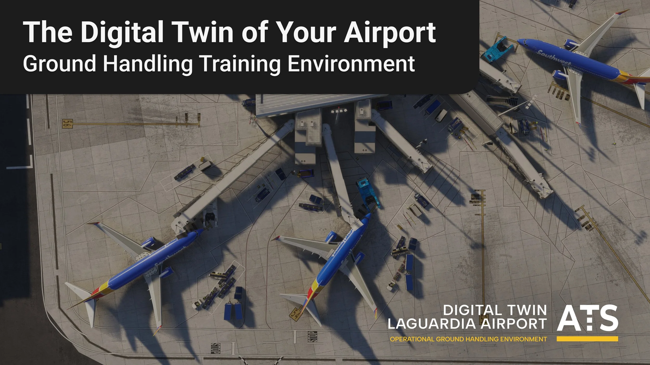 How Airport Digital Twins Improve Ground Handling Training