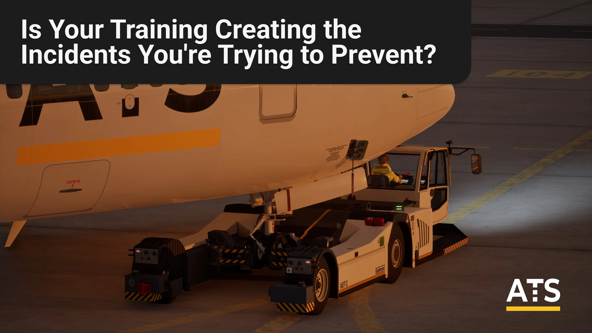 The Scenarios That Cause Ground Damage Are the Ones You Cannot Train on the Ramp