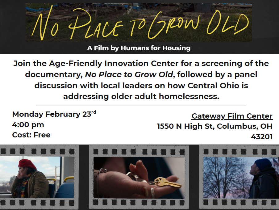 "No Place to Grow Old" Film Screening