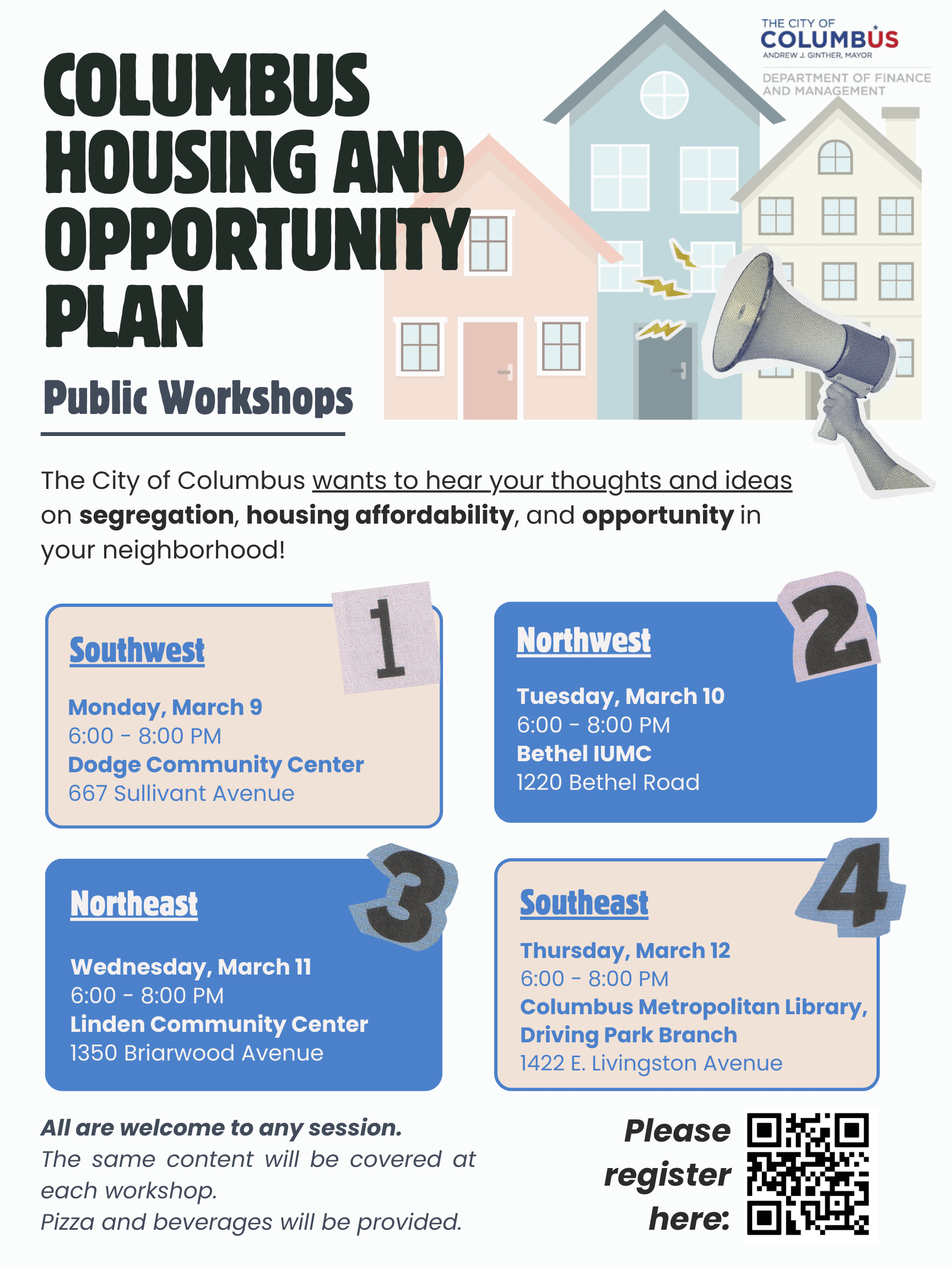 City of Columbus Housing Workshop - Southeast