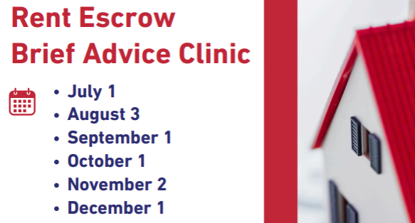 Rent Escrow Brief Advice Clinic