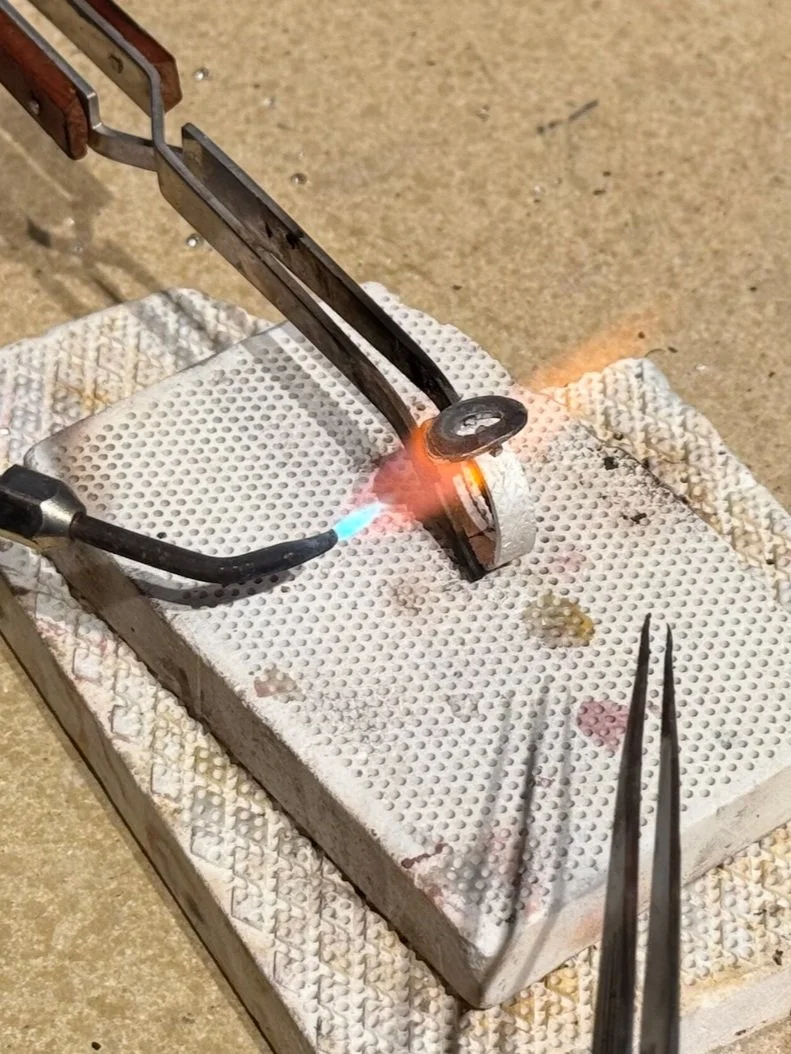 Metalwork Jewellery -Forged Ring — SONG Art & Craft