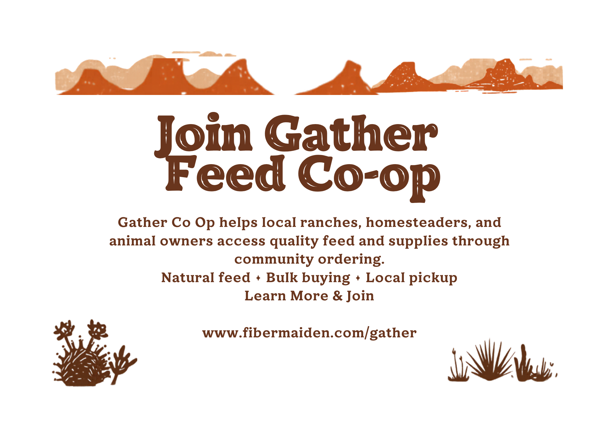 Gather Co-Op Is Here: A Better Way to Access Farm, Feed &amp; Homestead Supplies in Big Bend