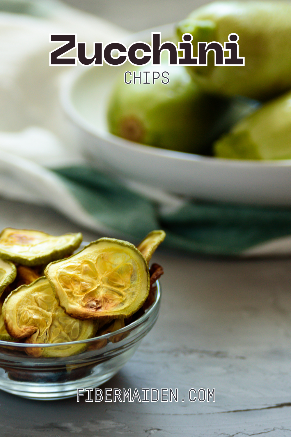 Dehydrated Zucchini Chips