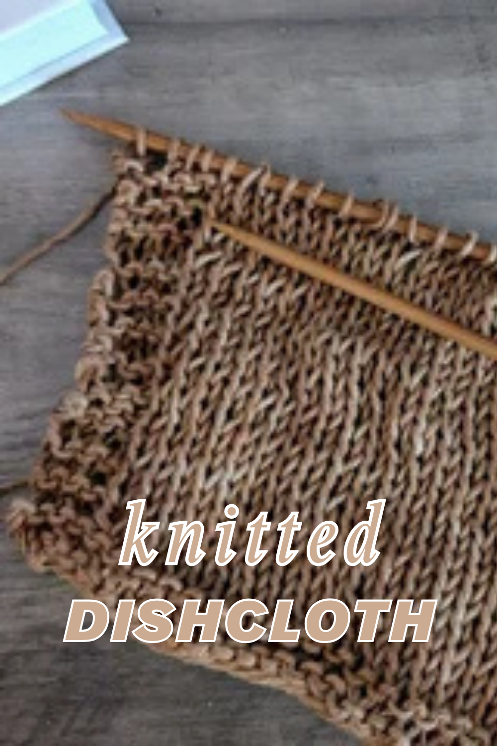 Easy Knit Dishcloth Pattern