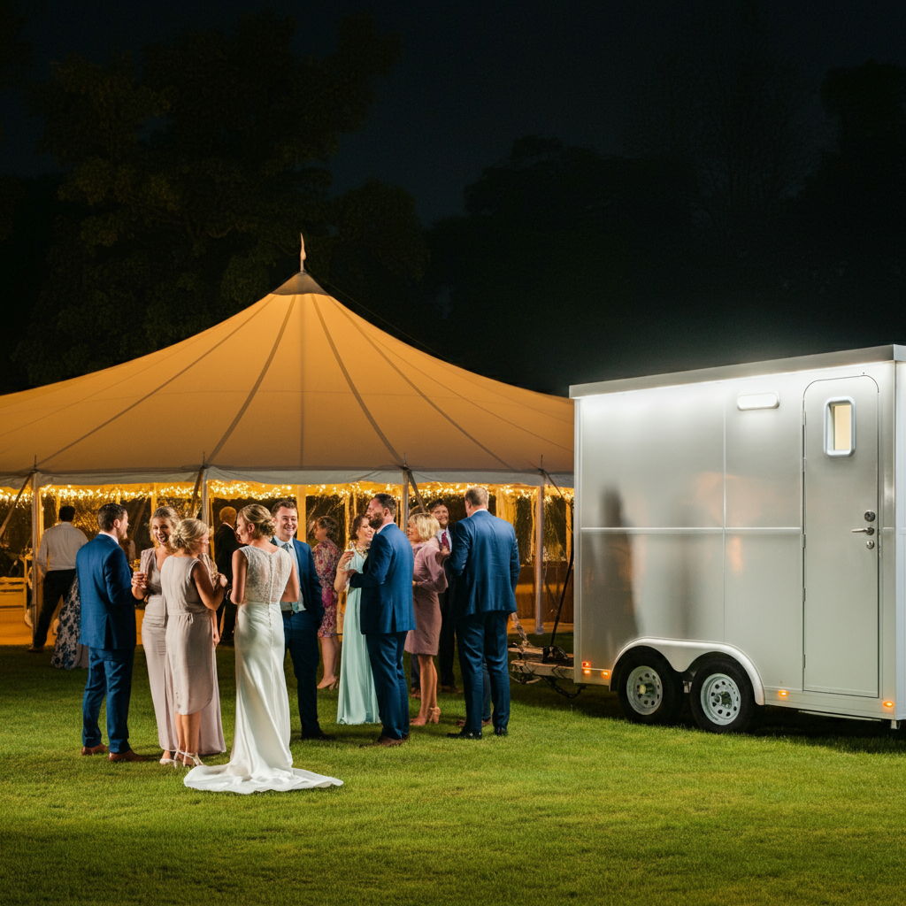 Luxury Wedding Restroom Trailer Rentals | Western NY Washrooms | Restroom Trailer Rentals ...