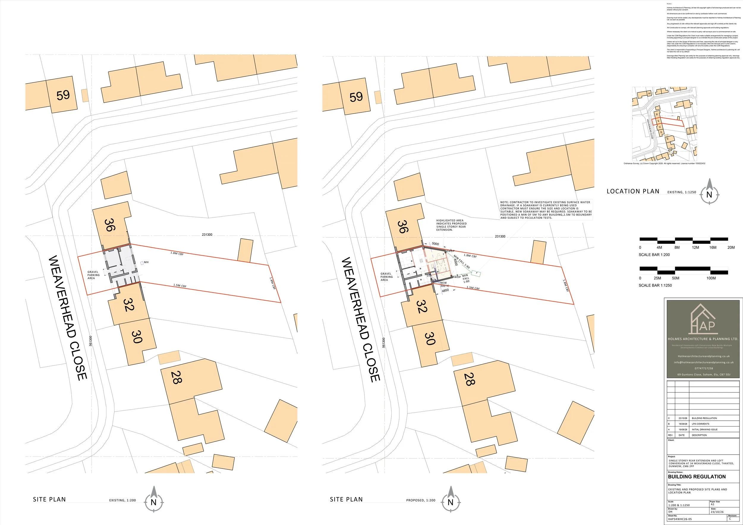 05 Existing and Proposed Site Plans and Location Plan A1.jpg