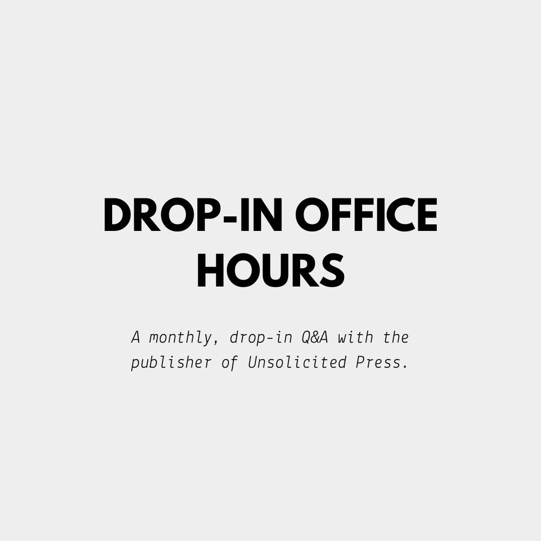 Publisher Office Hours &amp; Monthly Substack Talks